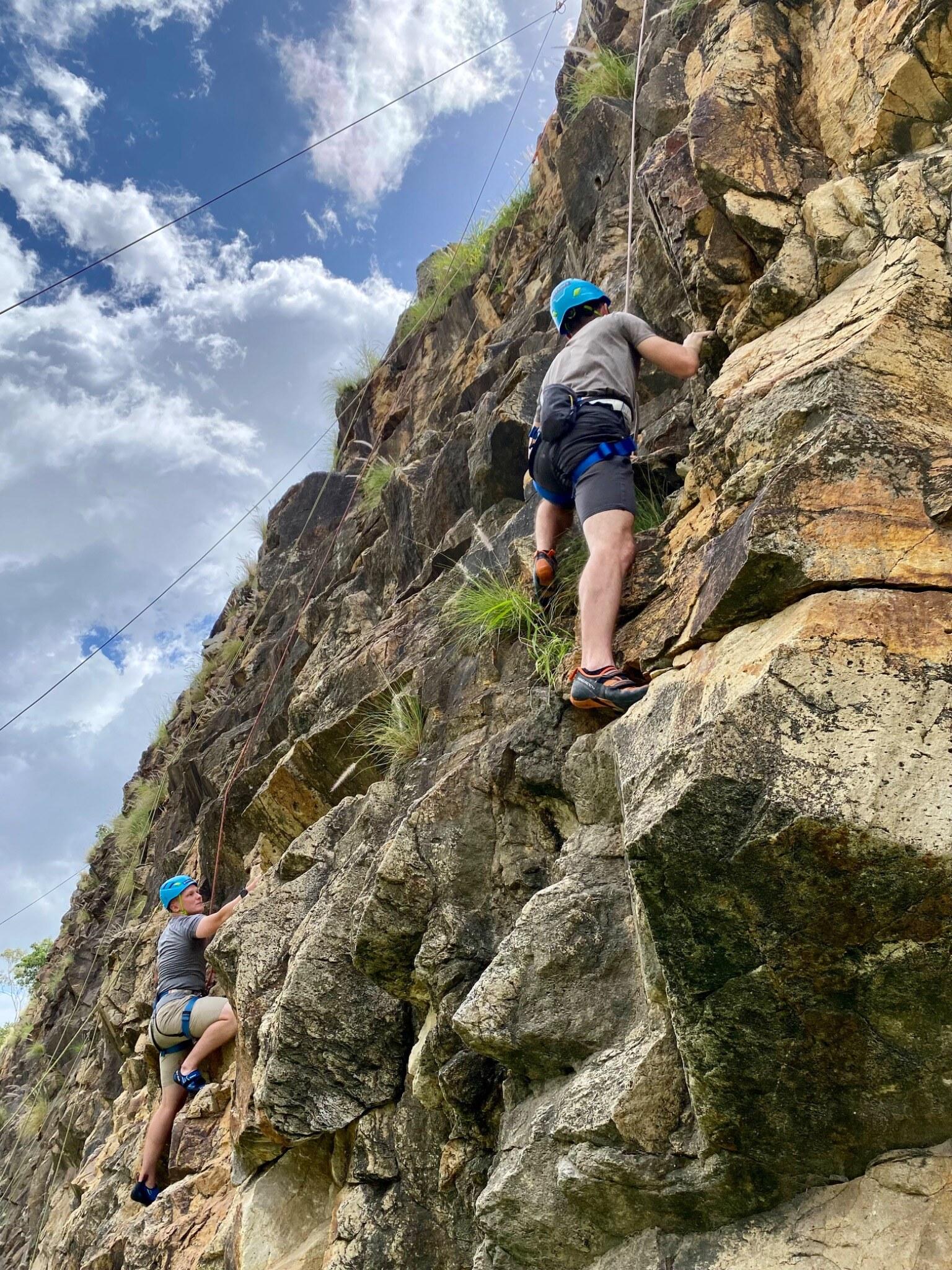 Kangaroo Point Cliffs Rock Climbing Experience