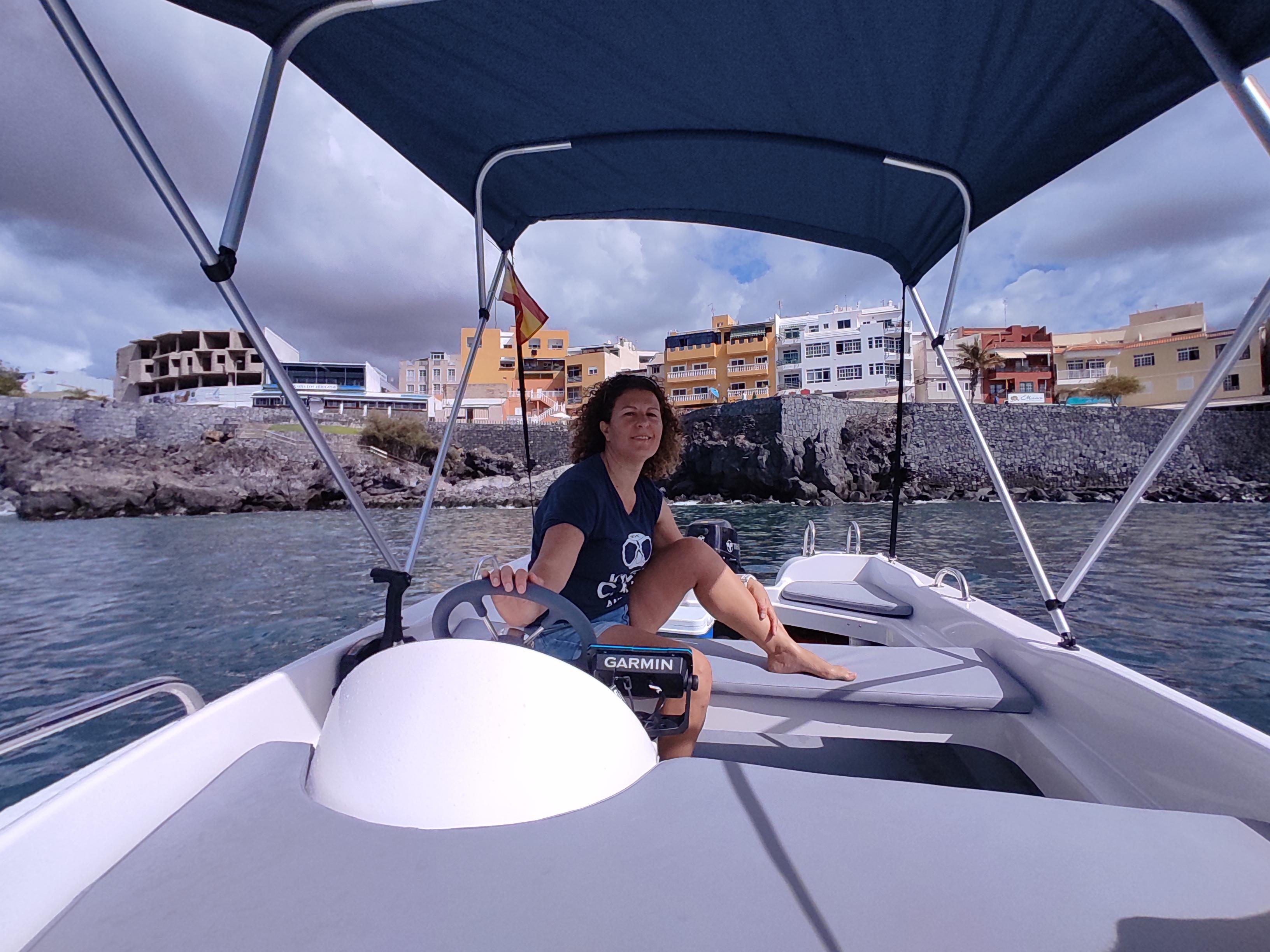 Self-Drive Boat Rental: Tenerife Coastline Adventure