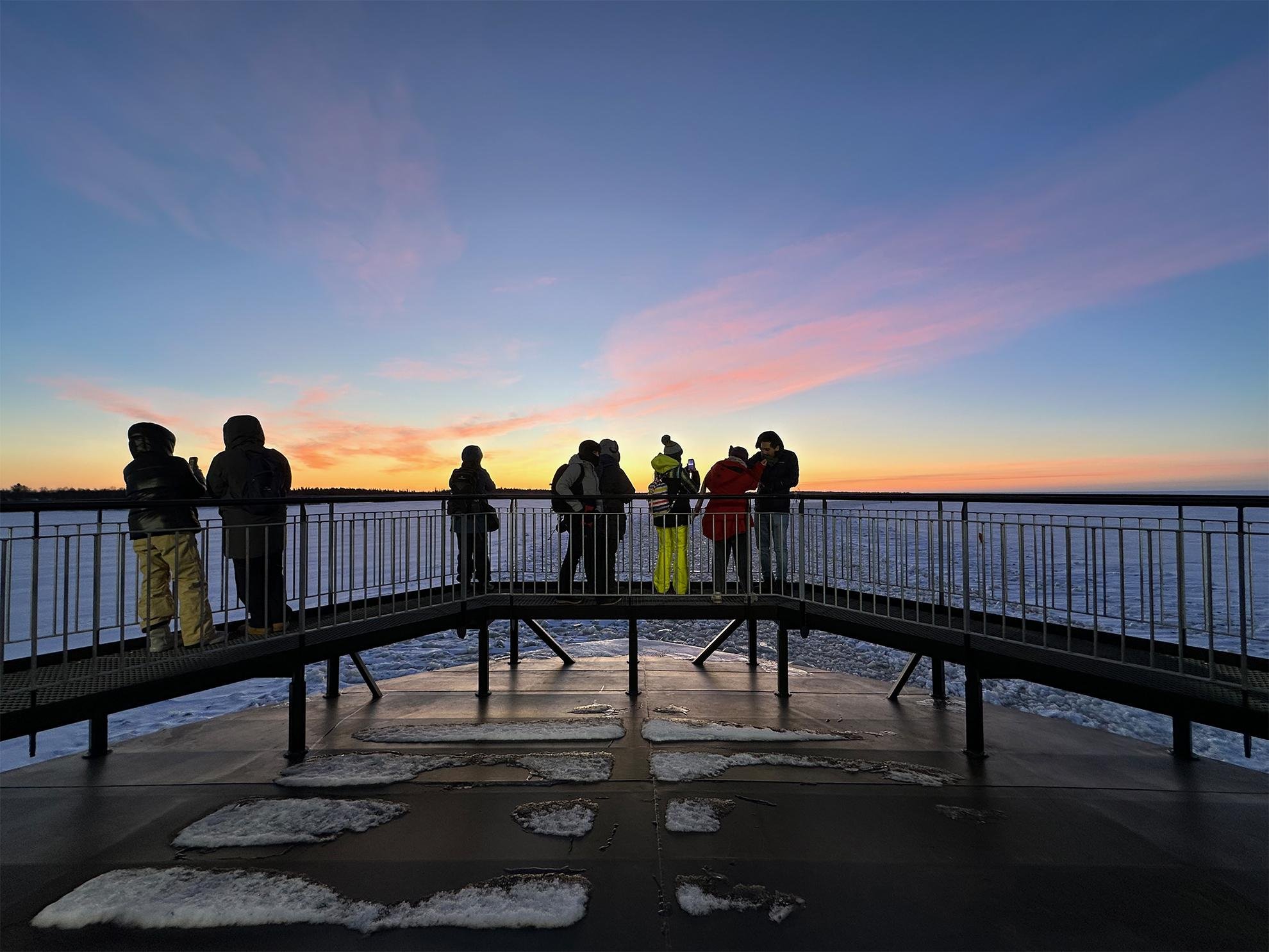 Icebreaker Arktis Cruise with Ice Floating from Rovaniemi