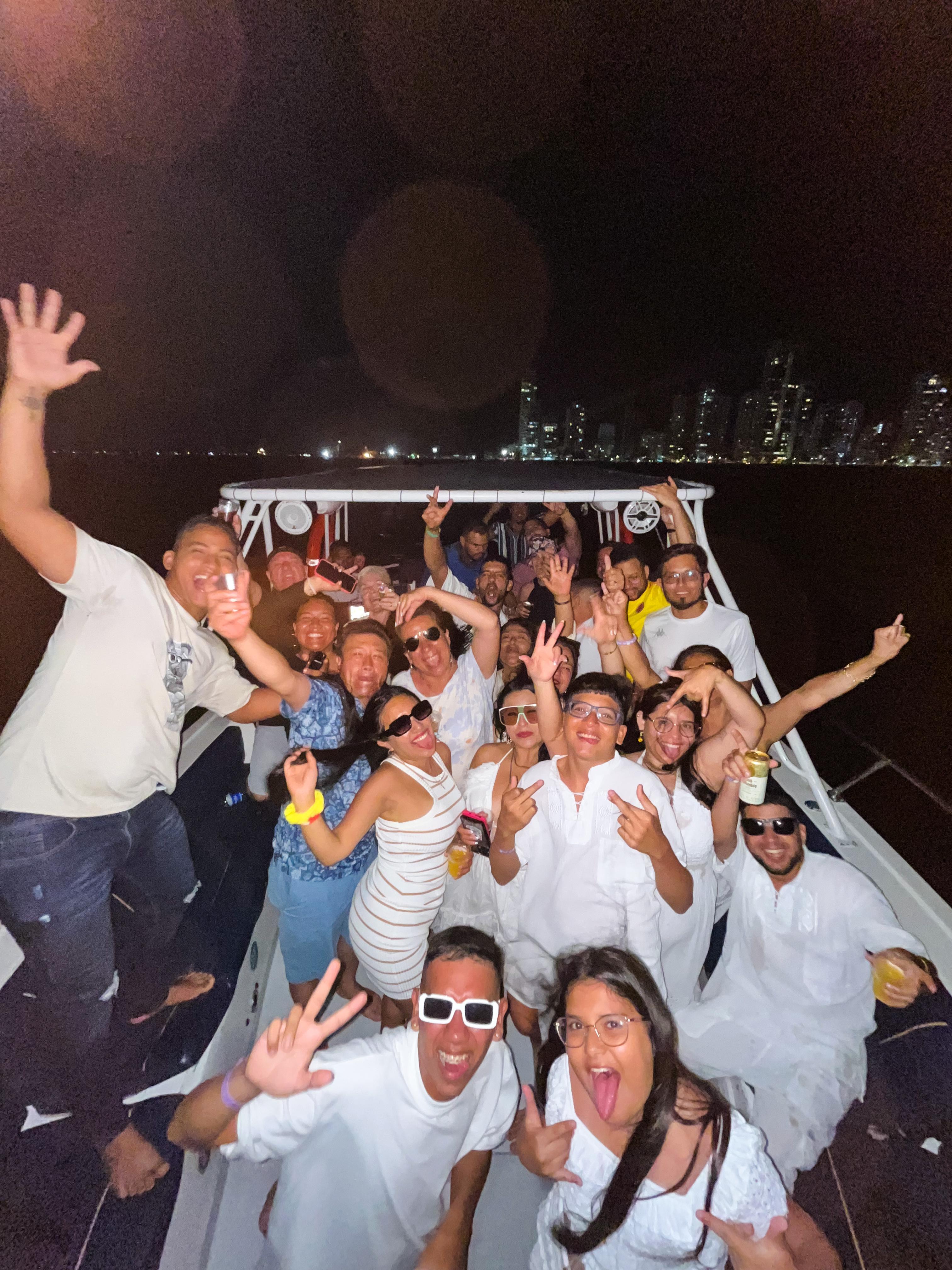 Cartagena Sunset Party Boat Cruise