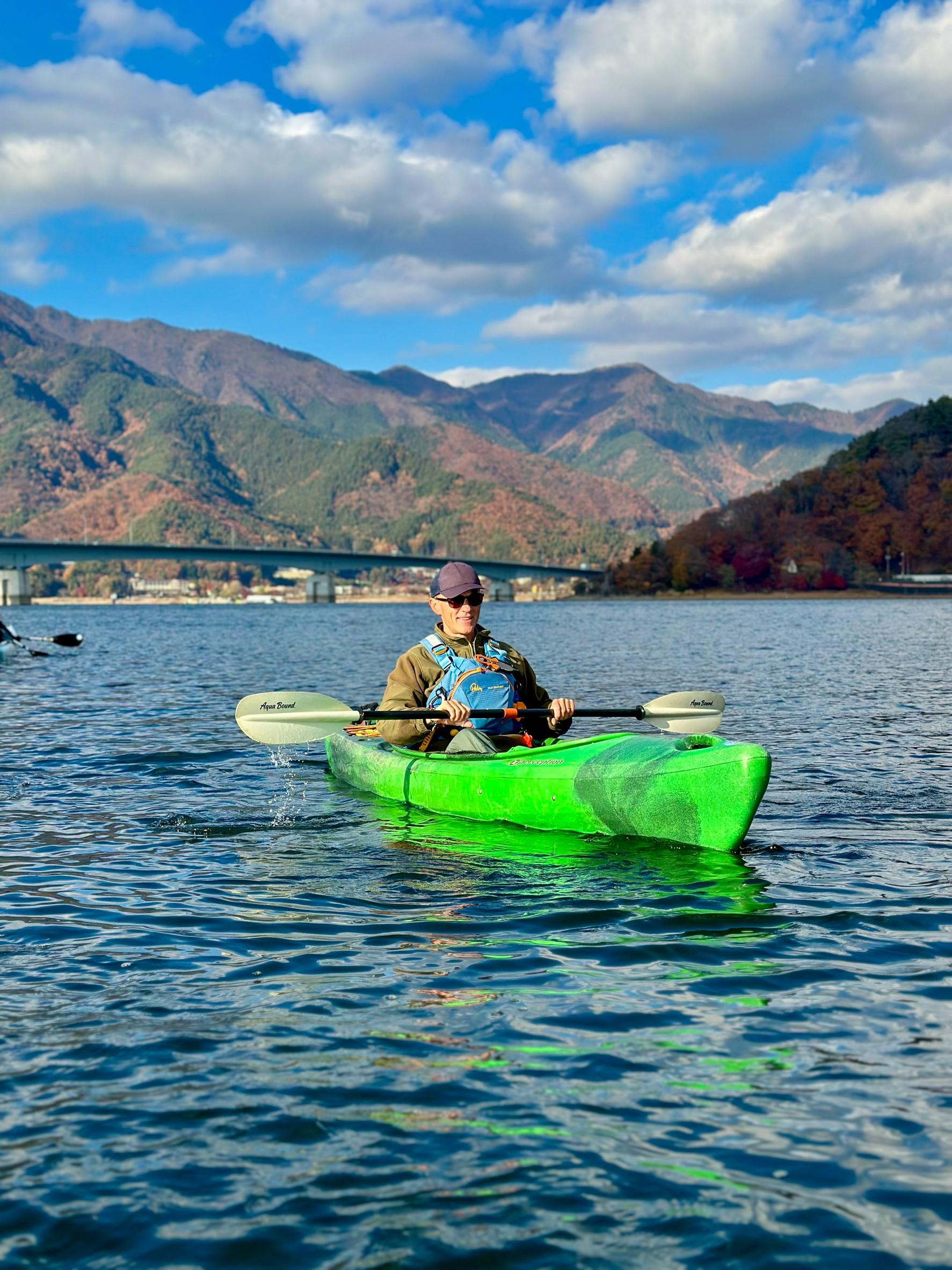Early Morning Kayaking & Coffee on Lake Kawaguchiko
