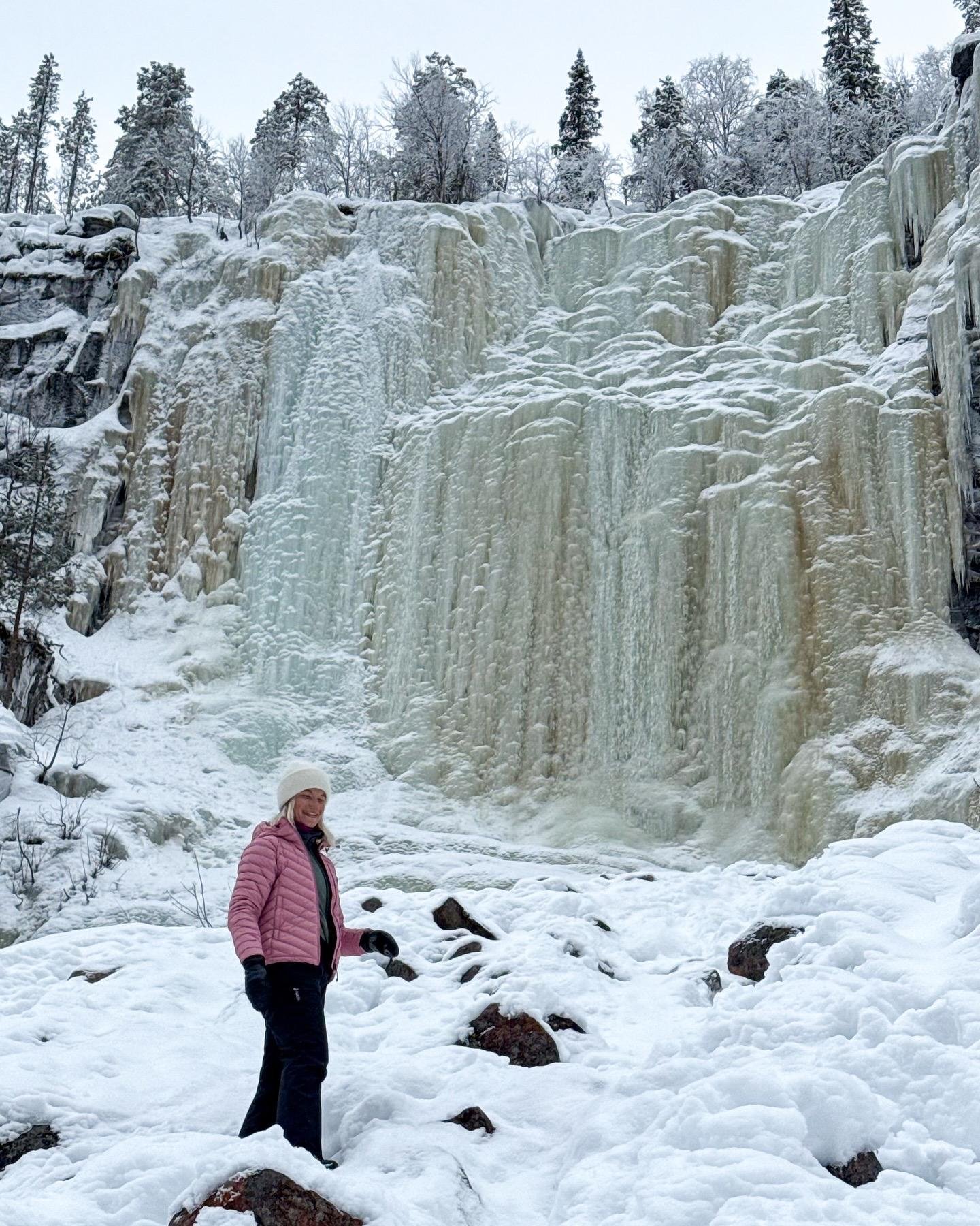 Korouoma Frozen Waterfall Hike & Arctic BBQ from Rovaniemi
