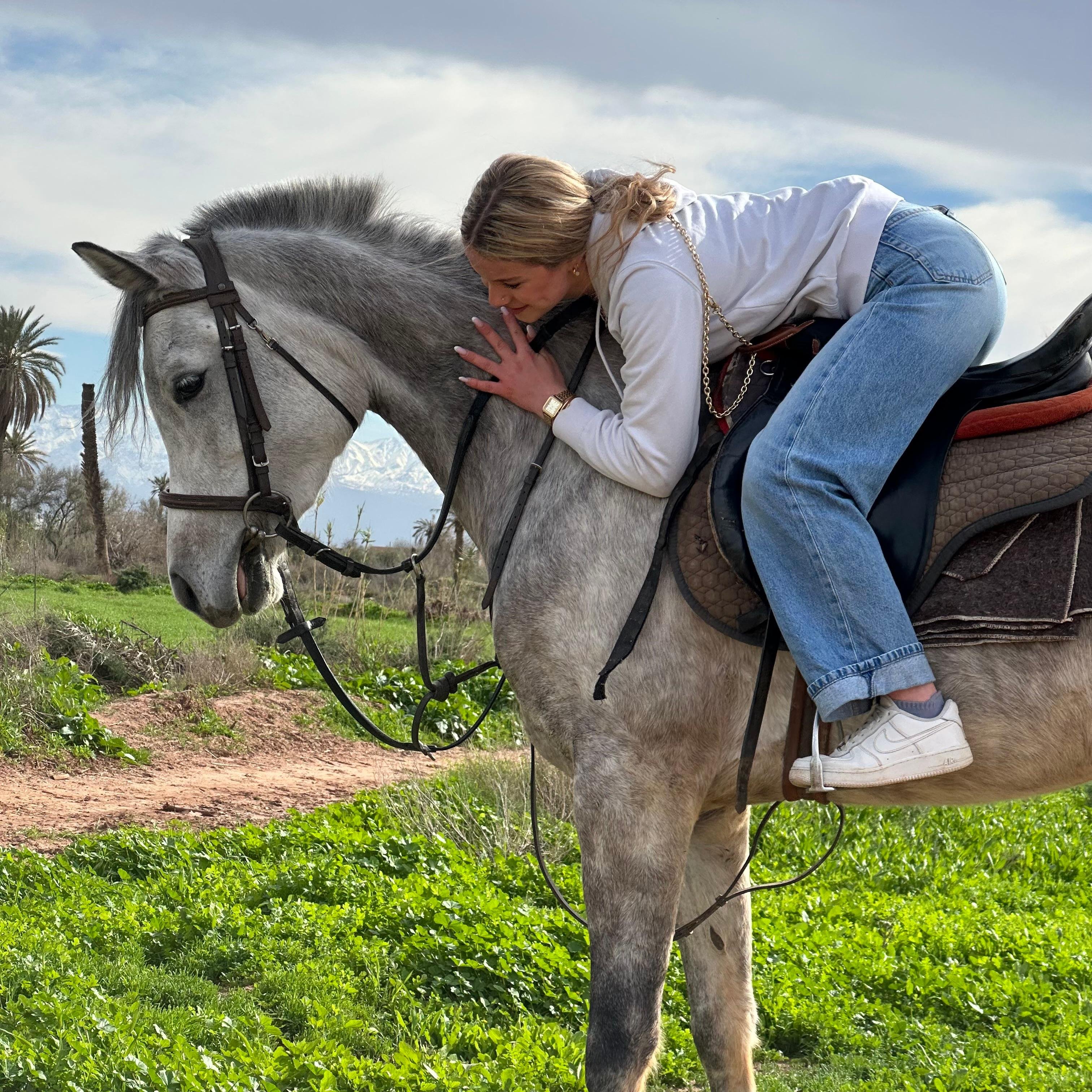 Palm Grove Horseback Ride with Moroccan Tea