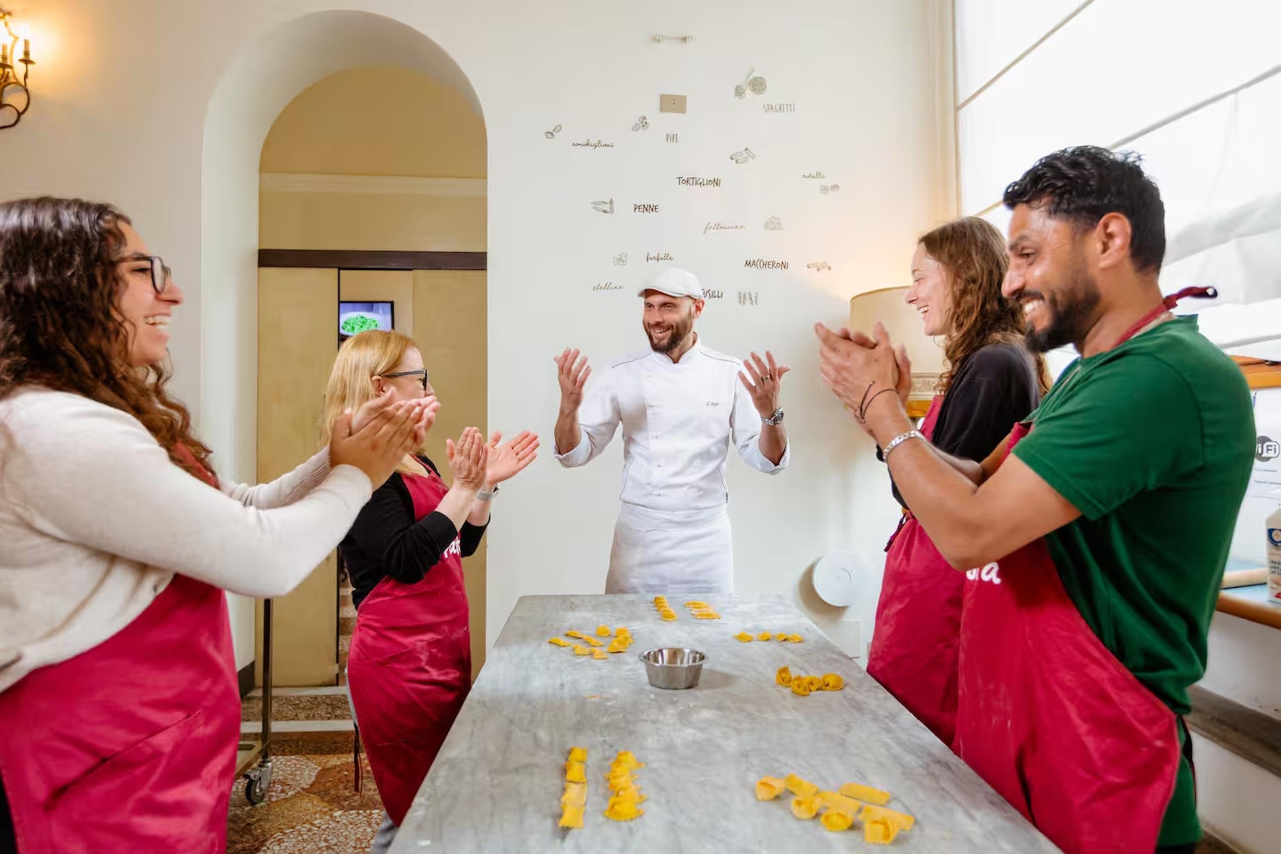 food tour in Rome — Rome: Top Pasta Making &Wine Dessert Limoncello by Pantheon