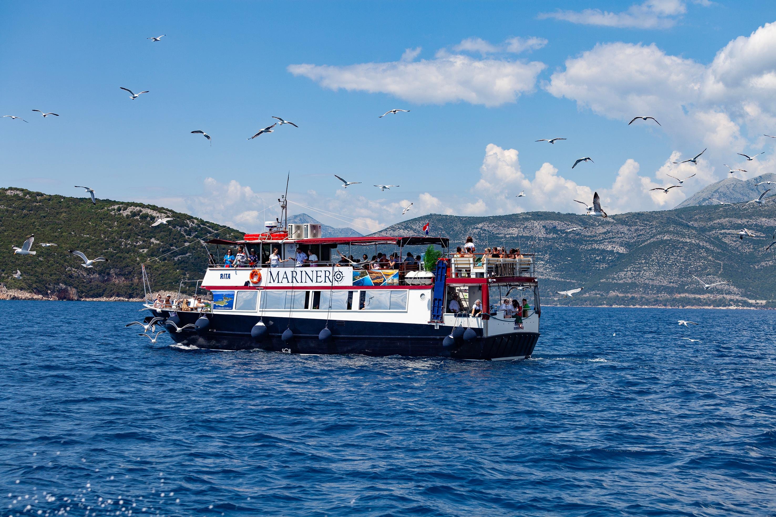 Elaphite Islands Day Cruise from Dubrovnik with Drinks & Optional Lunch