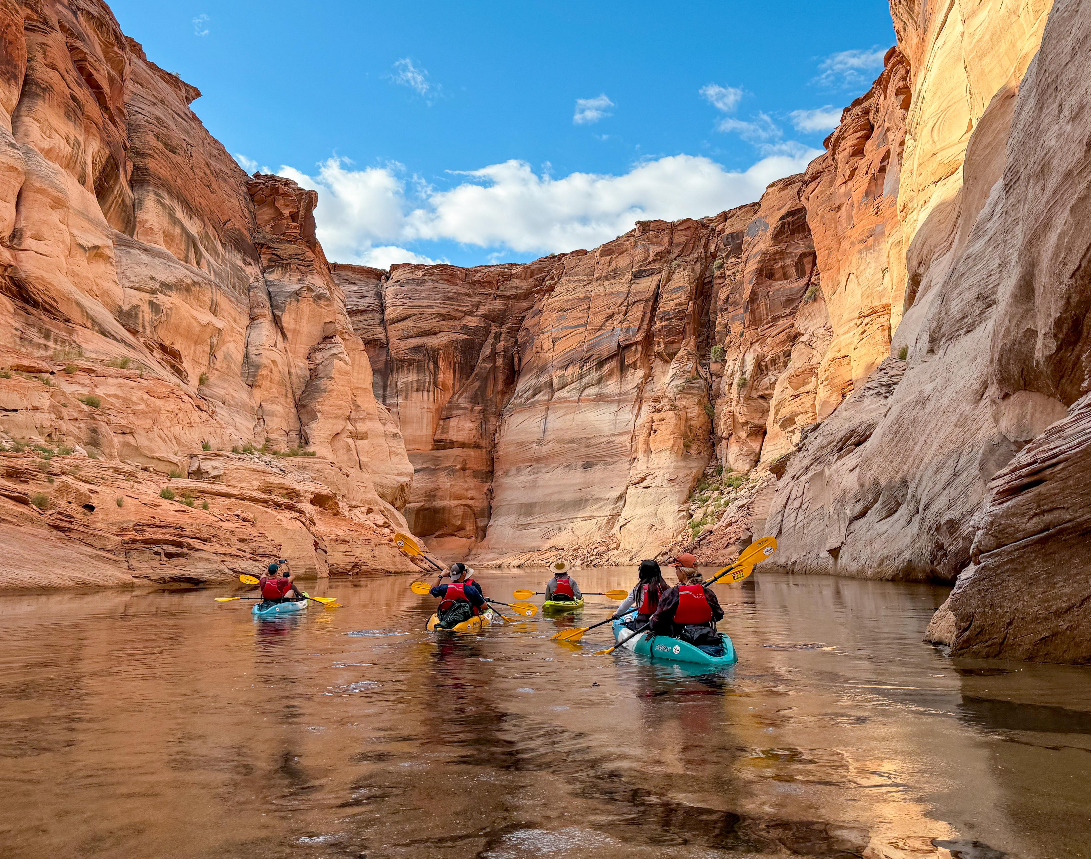 Antelope Canyon Kayak & Slot Canyon Hike