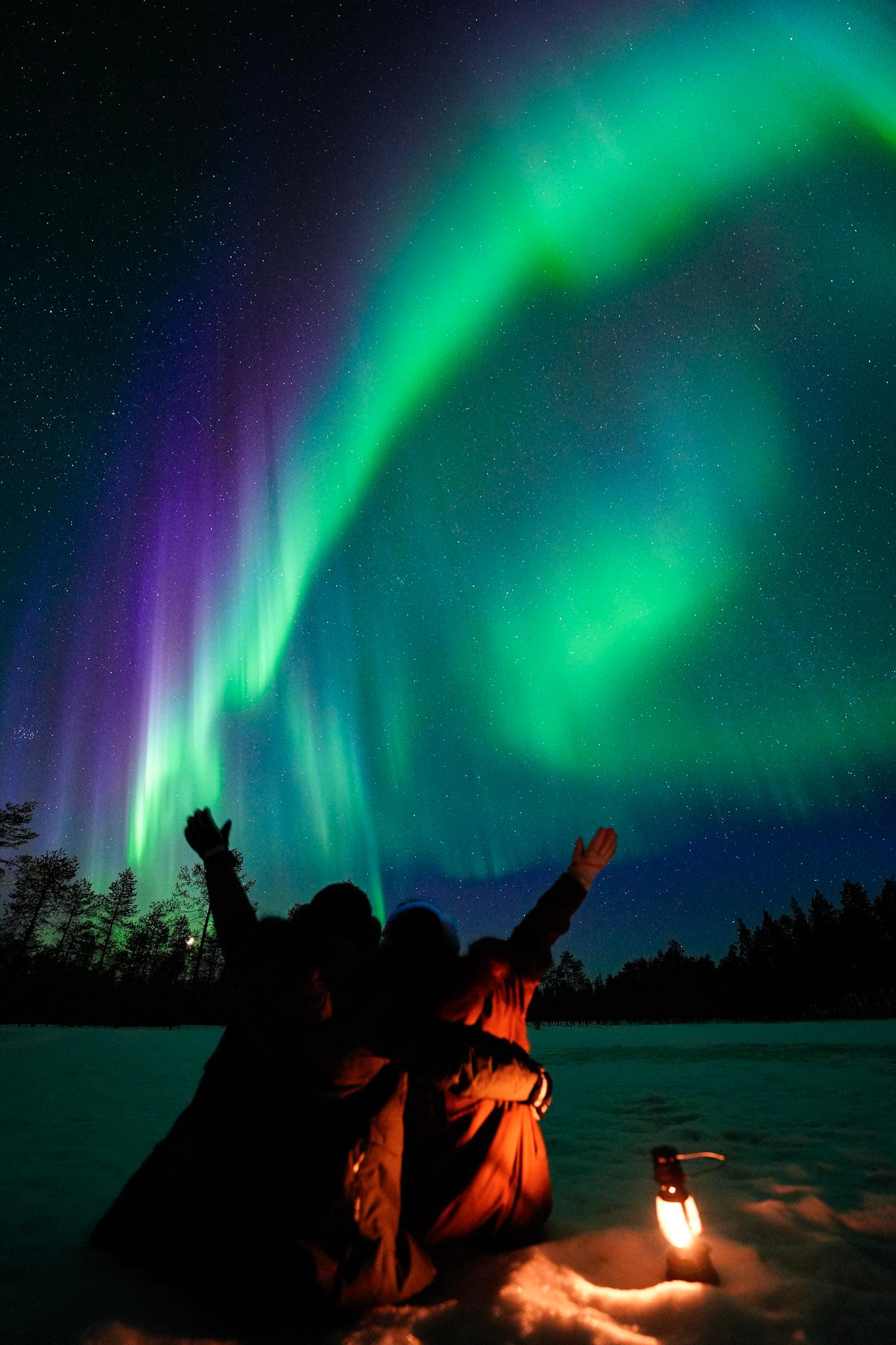 Rovaniemi Northern Lights Hunt – Money-Back Guarantee