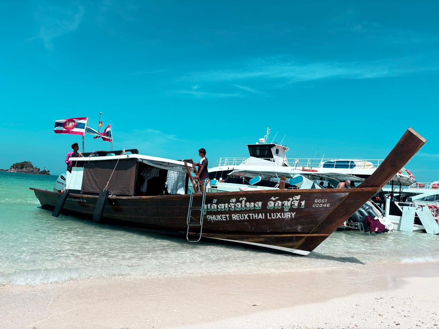 Private Luxury Longtail Boat Island Hopping in Phuket