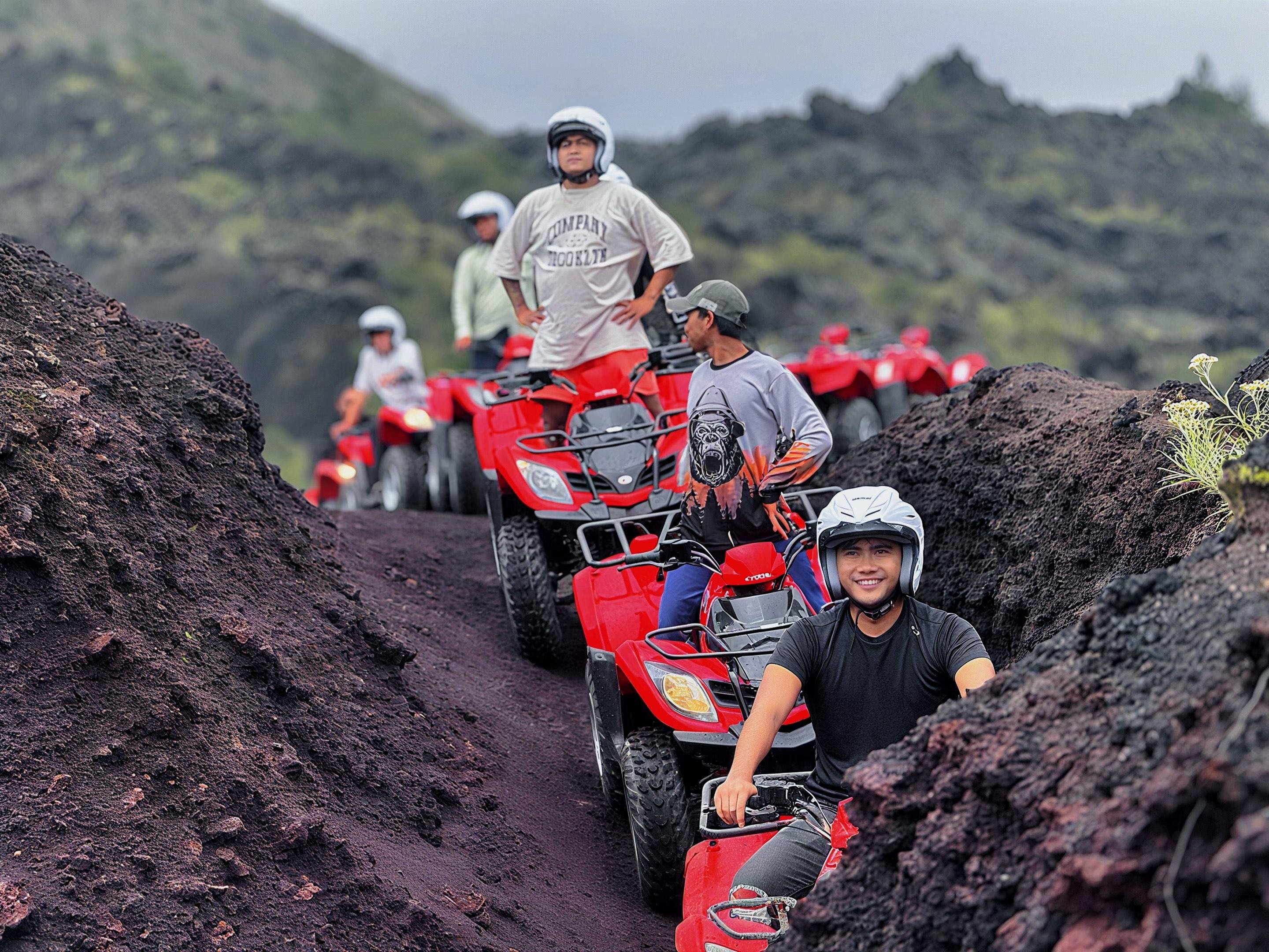 Bali Mt. Batur Black Lava ATV Quad Bike Ride