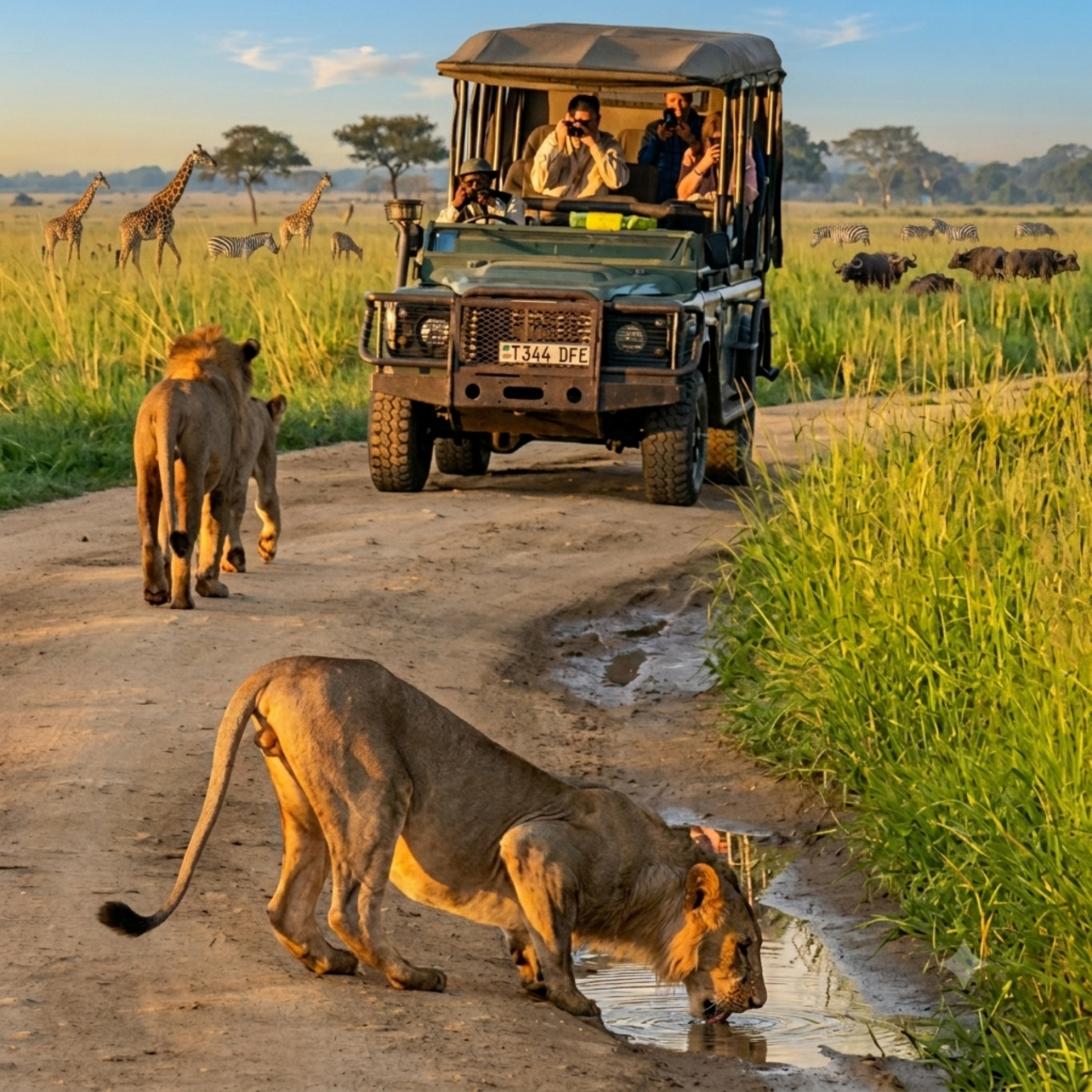 Nyerere National Park 3-Day Safari & Rufiji River Boat Cruise