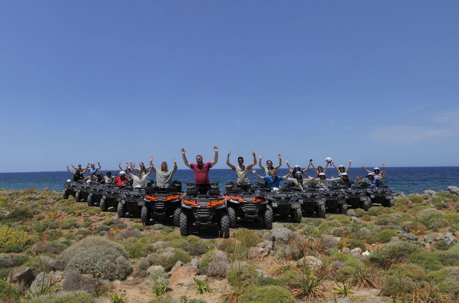 Quad Safari Adventure Through Cretan Villages & Coastline