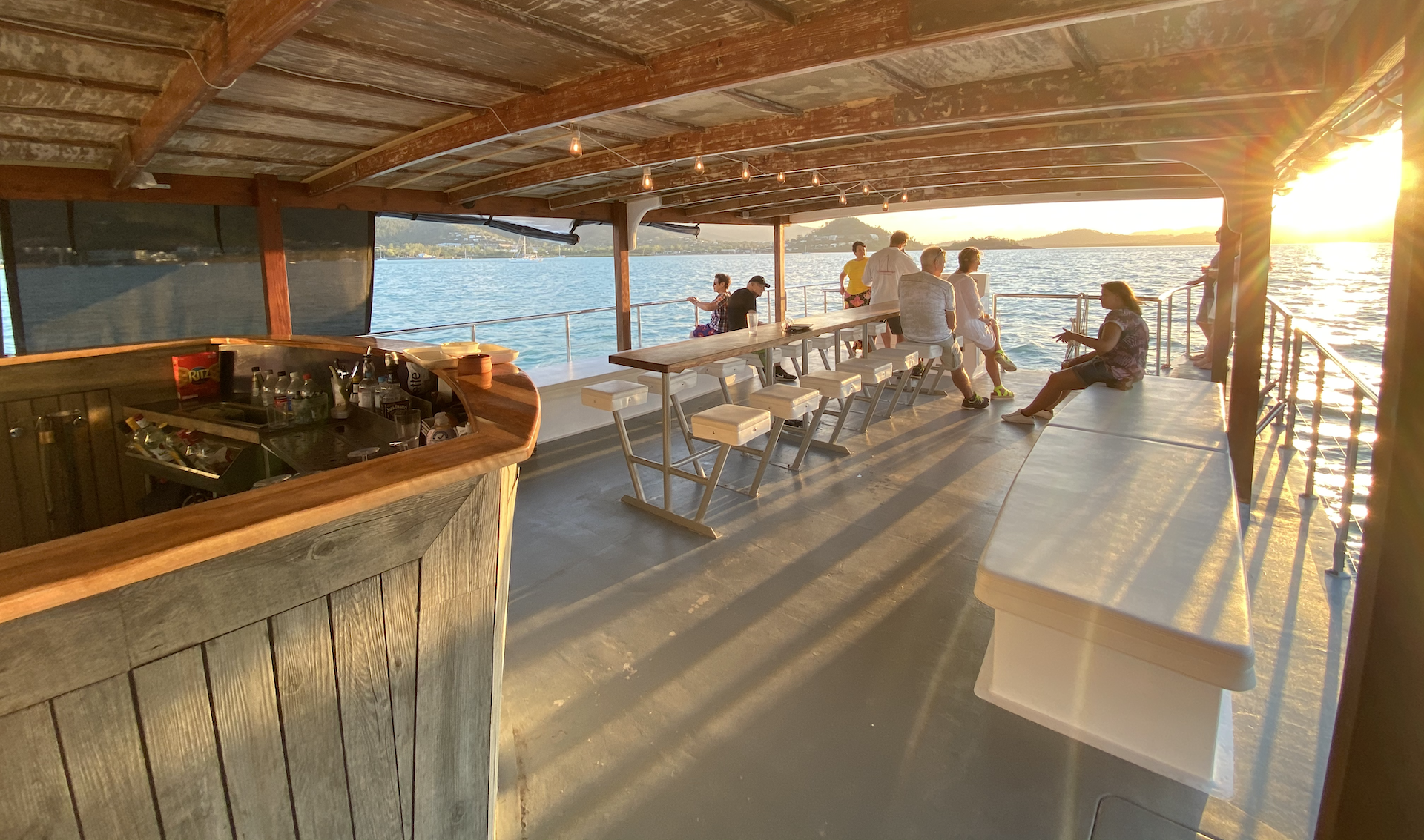 Airlie Beach Sunset Catamaran Cruise with Sparkling Wine
