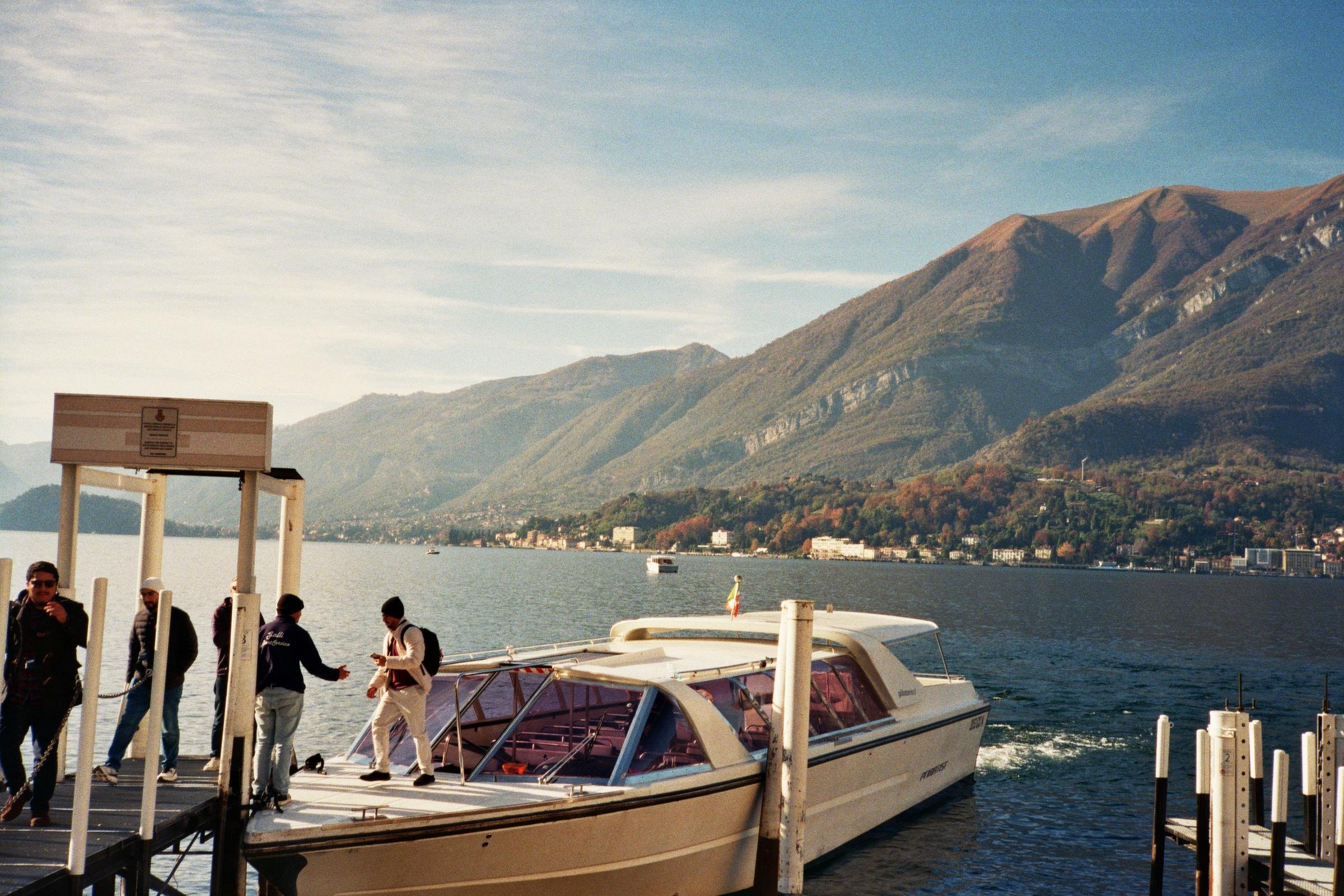 From Milan: Private Boat to Como Lake, Lugano, and Bellagio