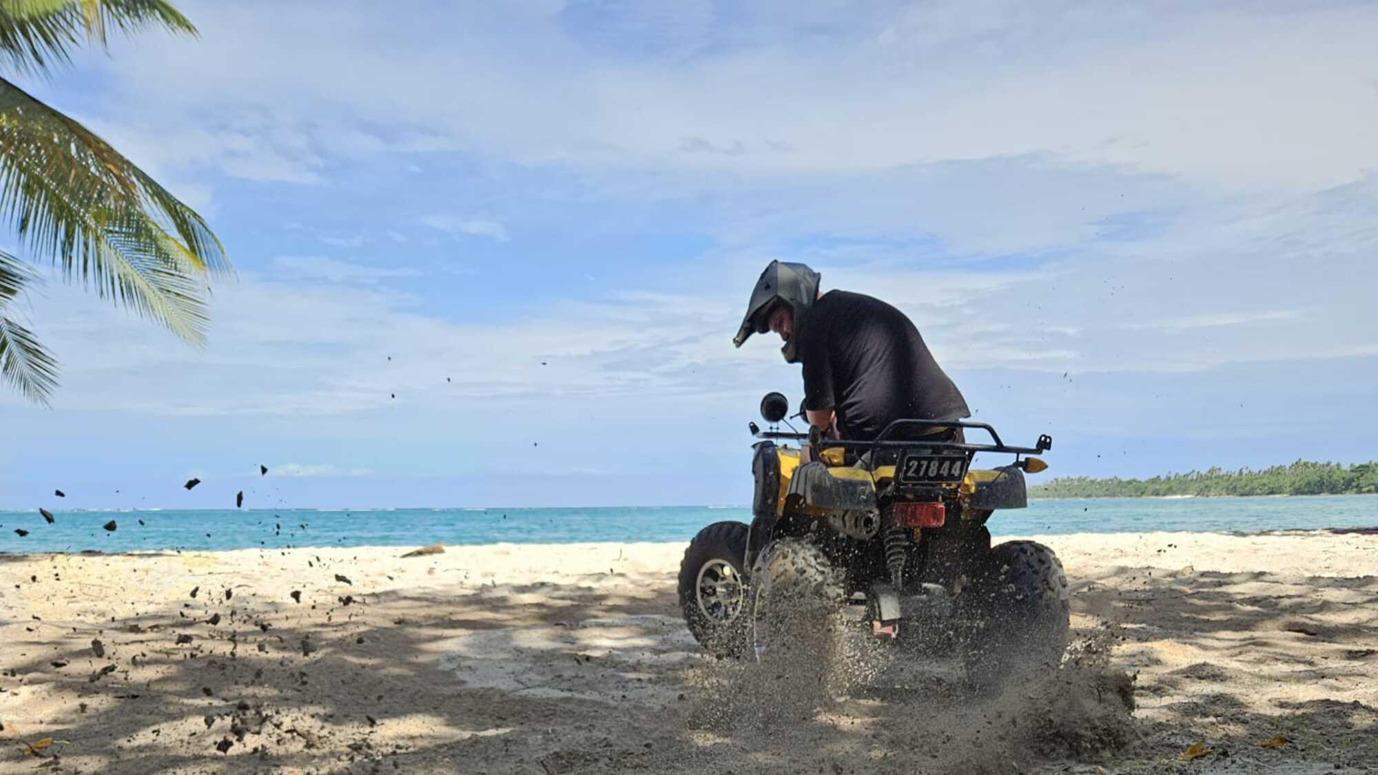 Vanuatu Quad Biking, Blue Lagoon & Turtle Sanctuary Tour
