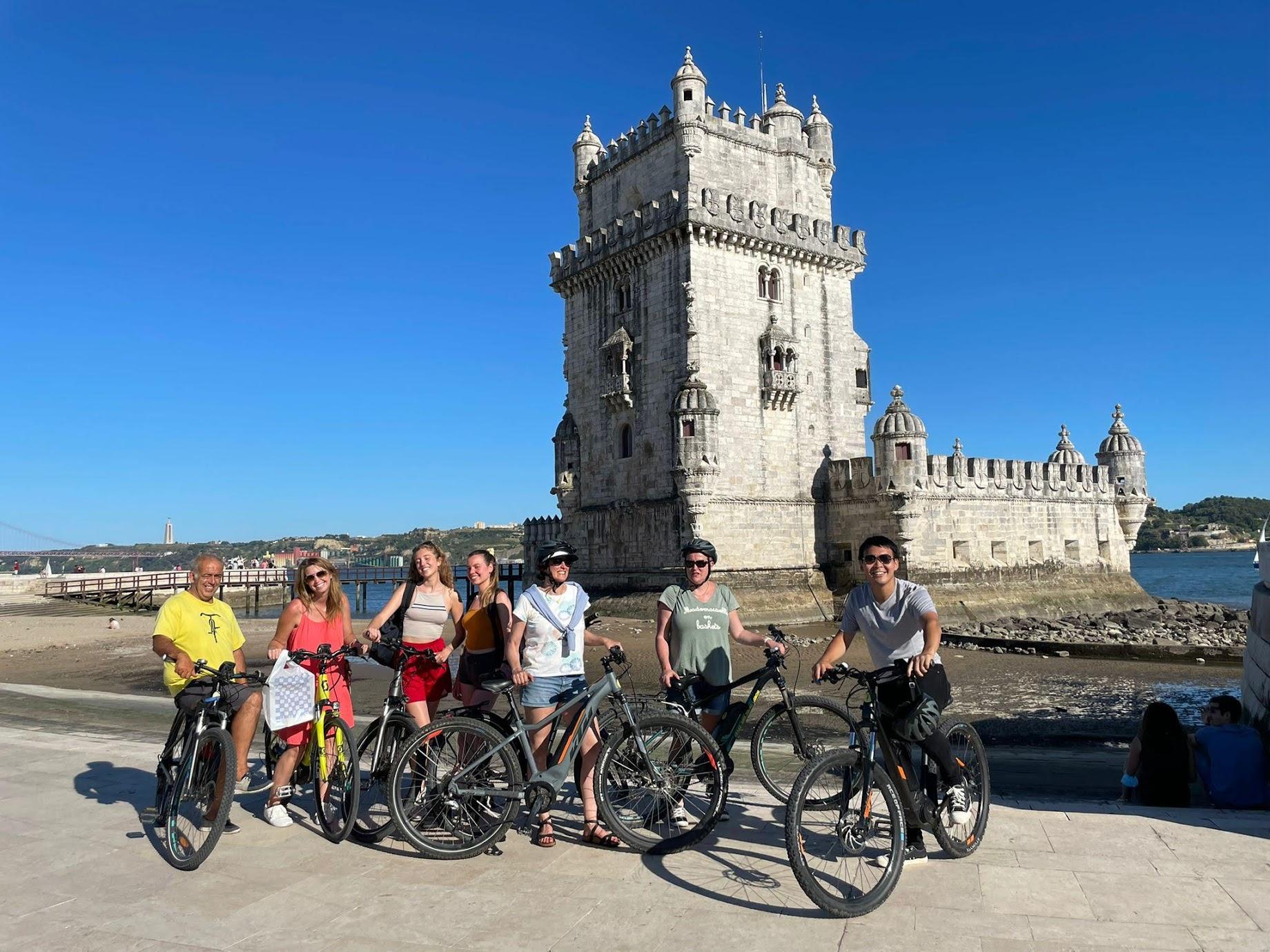 Lisbon City Center to Belém Guided Bike Tour