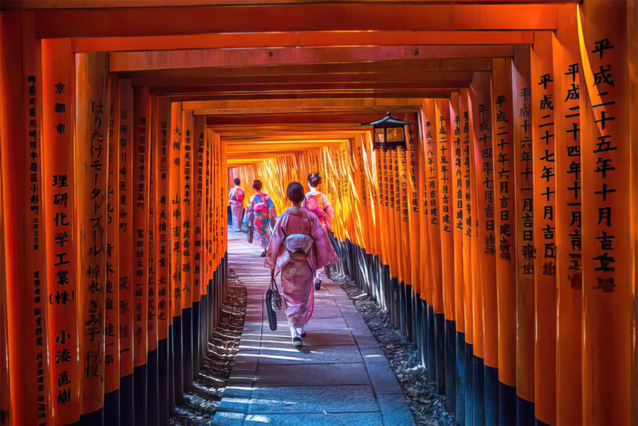 嵐山ガイド付きウォーキングツアー：竹林、禅寺、モンキーパーク