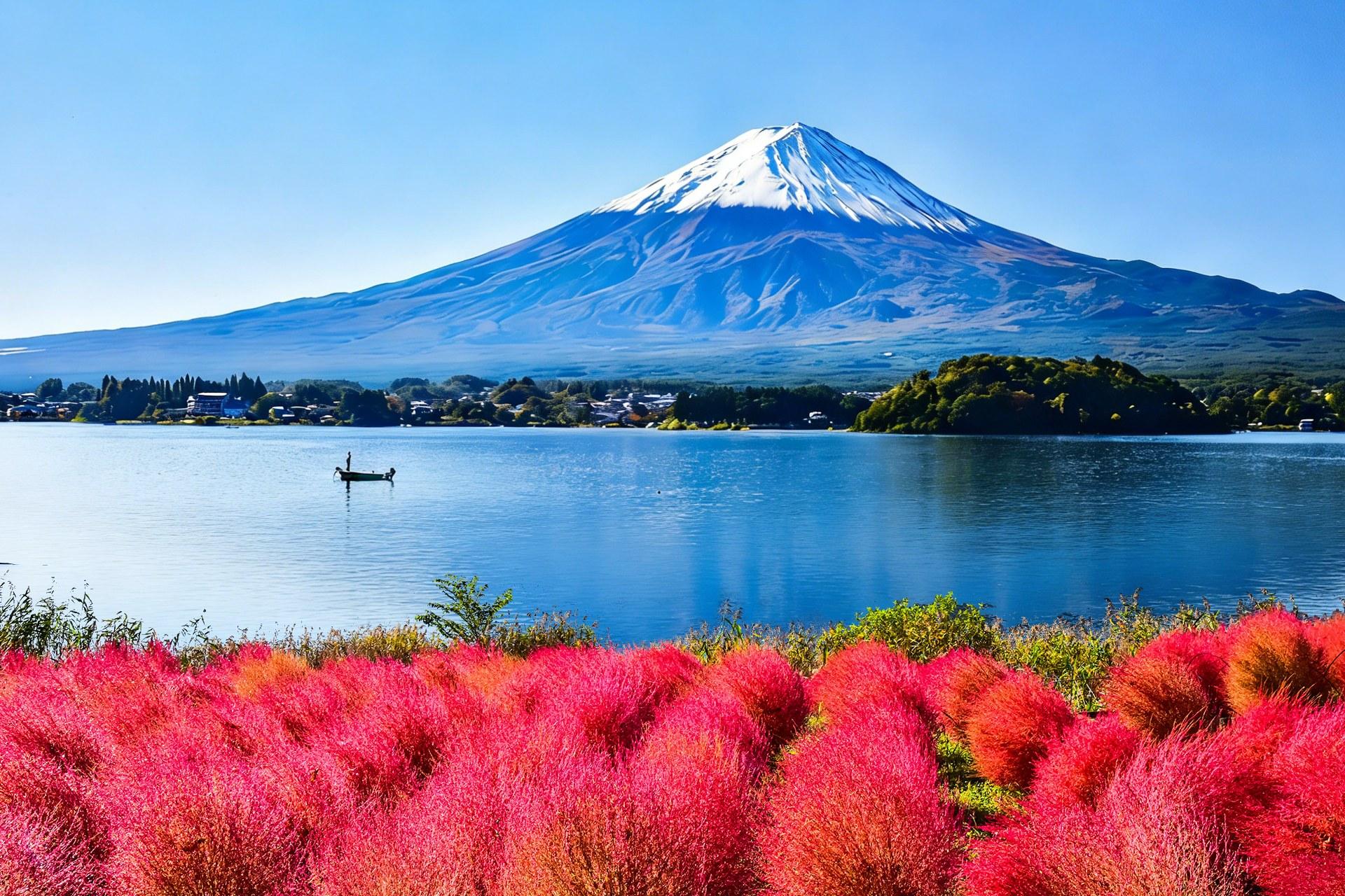 Mt. Fuji Day Tour: Lake Kawaguchi, Oshino Hakkai & Chureito Pagoda from Tokyo
