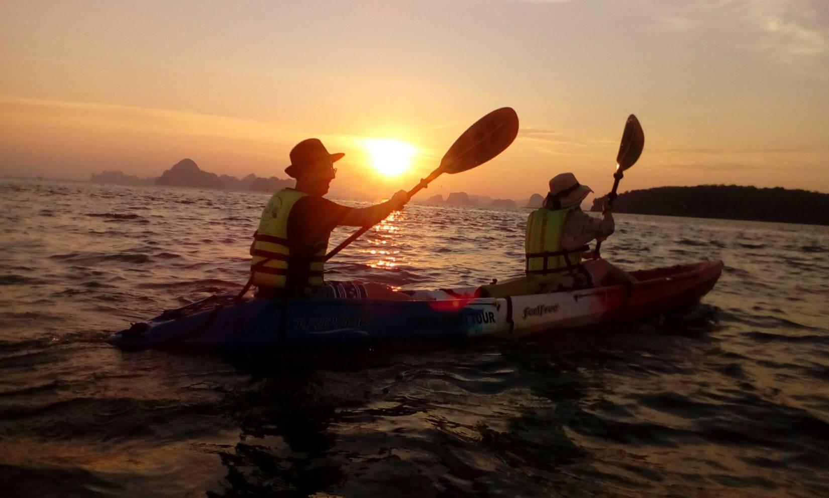 Ao Thalane Sunset Kayak Adventure (Max 10 People)