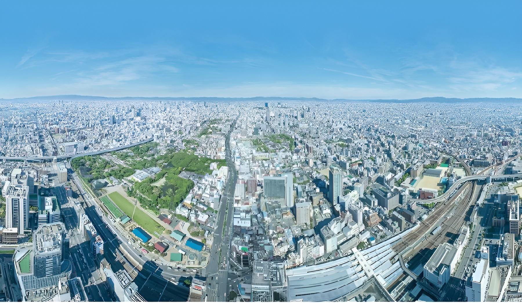 Harukas 300 observatory views over Osaka — image 2