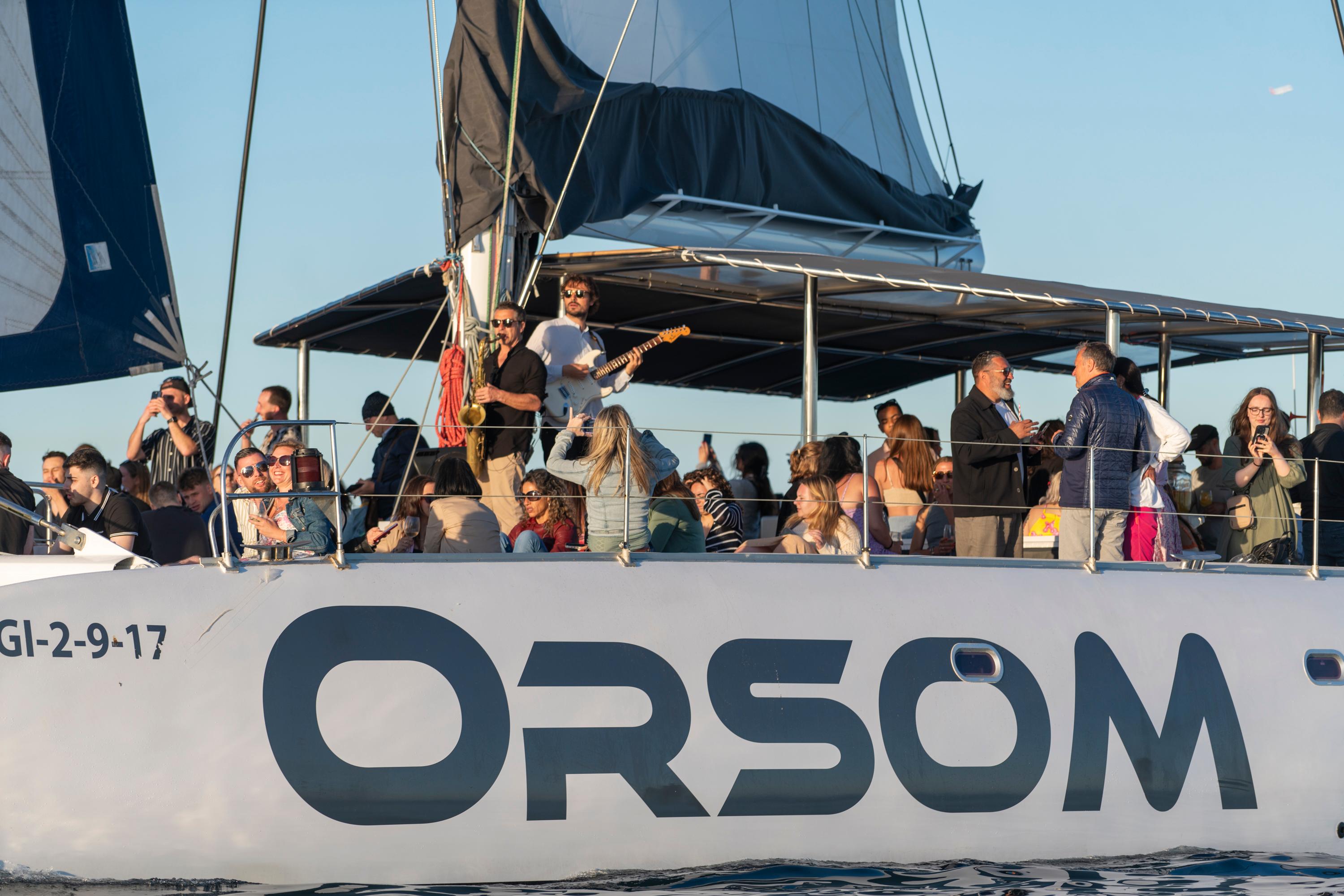 Barcelona Catamaran Cruise with Optional Live Jazz