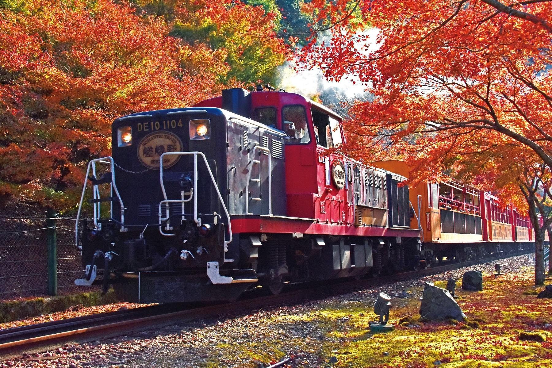 Kyoto Sagano Romantic Train & Hozugawa River Boat Adventure