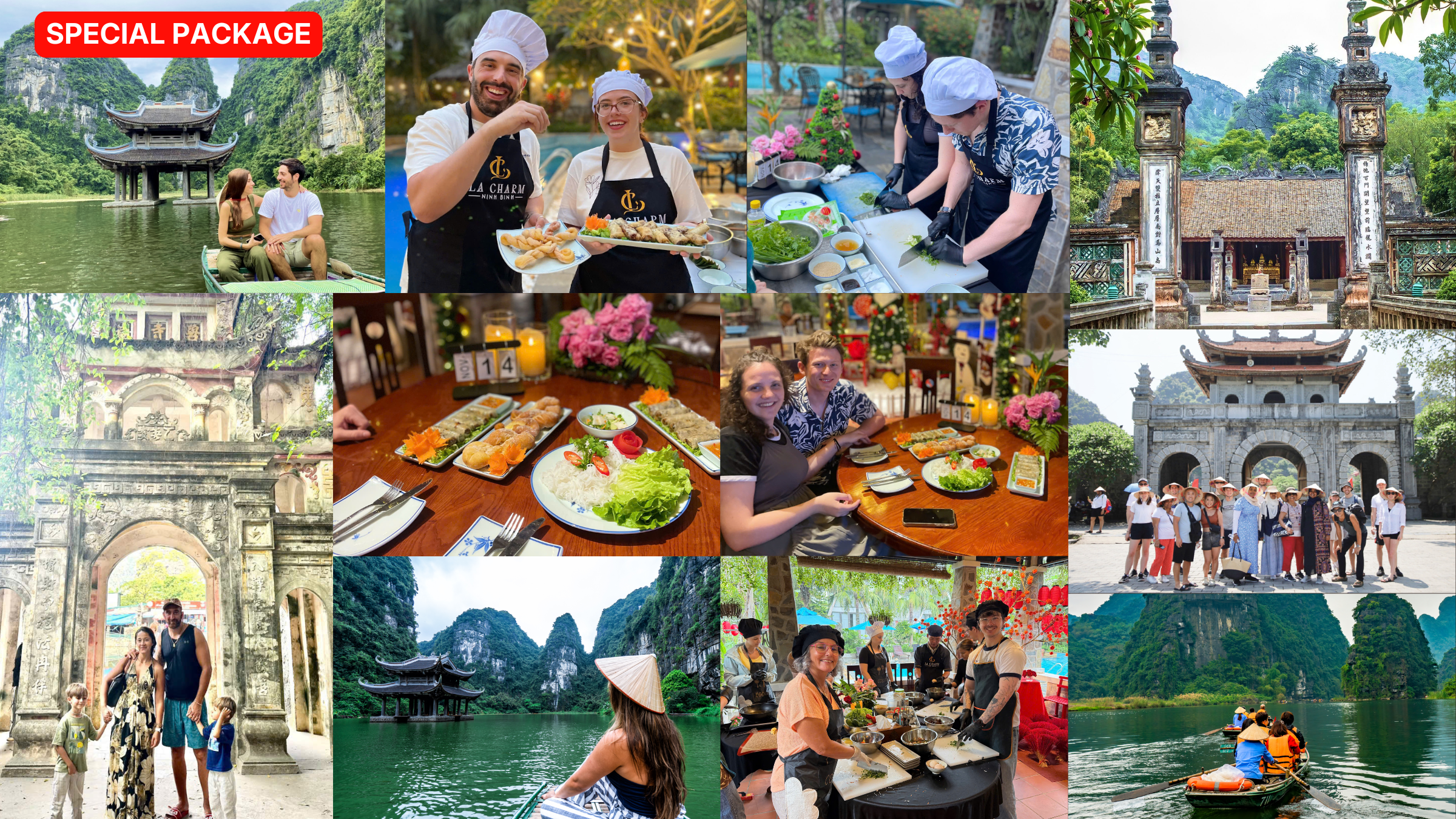 Ninh Binh Cooking Class with Hoa Lu & Trang An Tour