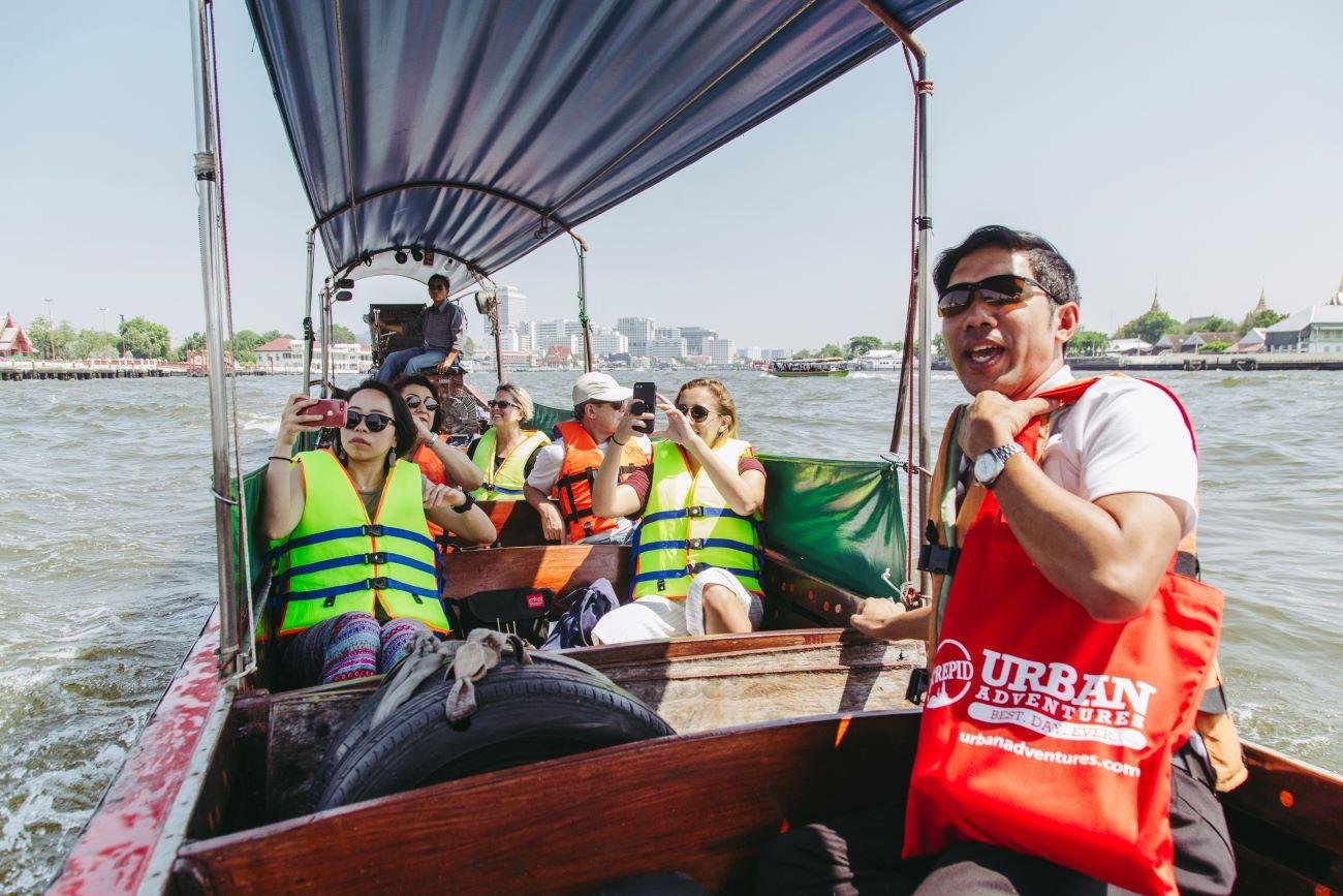 Bangkok Grand Palace, Wat Pho & Canal Boat Explorer