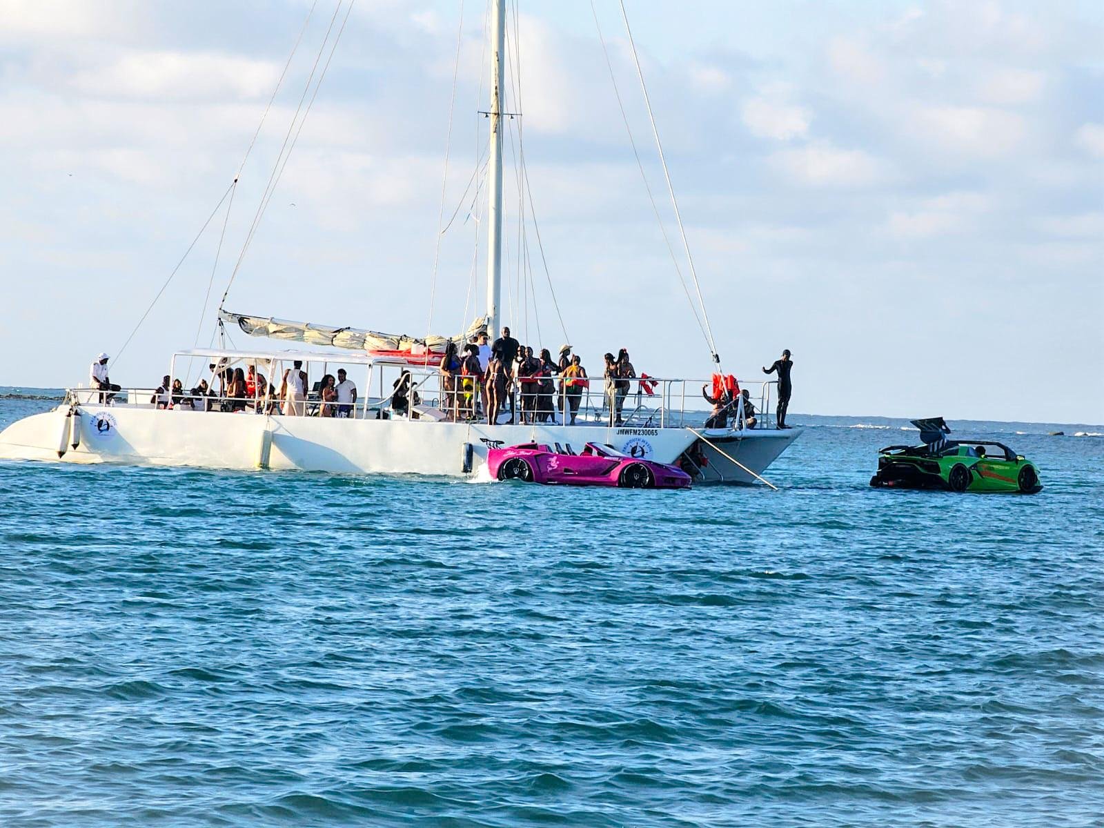 Falmouth Luxury Sunset Catamaran & Bioluminescent Lagoon Cruise