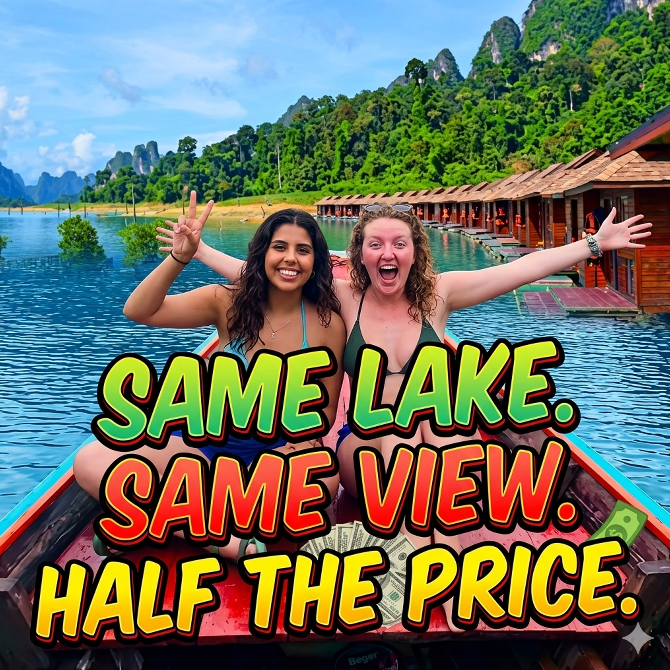 Cheow Lan Lake Overnight: Superior Floating Bungalow Adventure