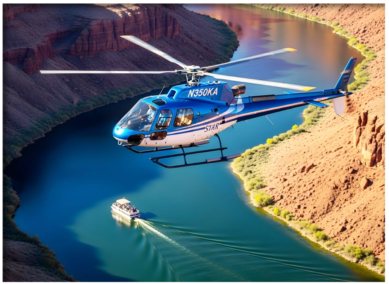 Grand Canyon West Rim Helicopter & River Boat Adventure from Las Vegas