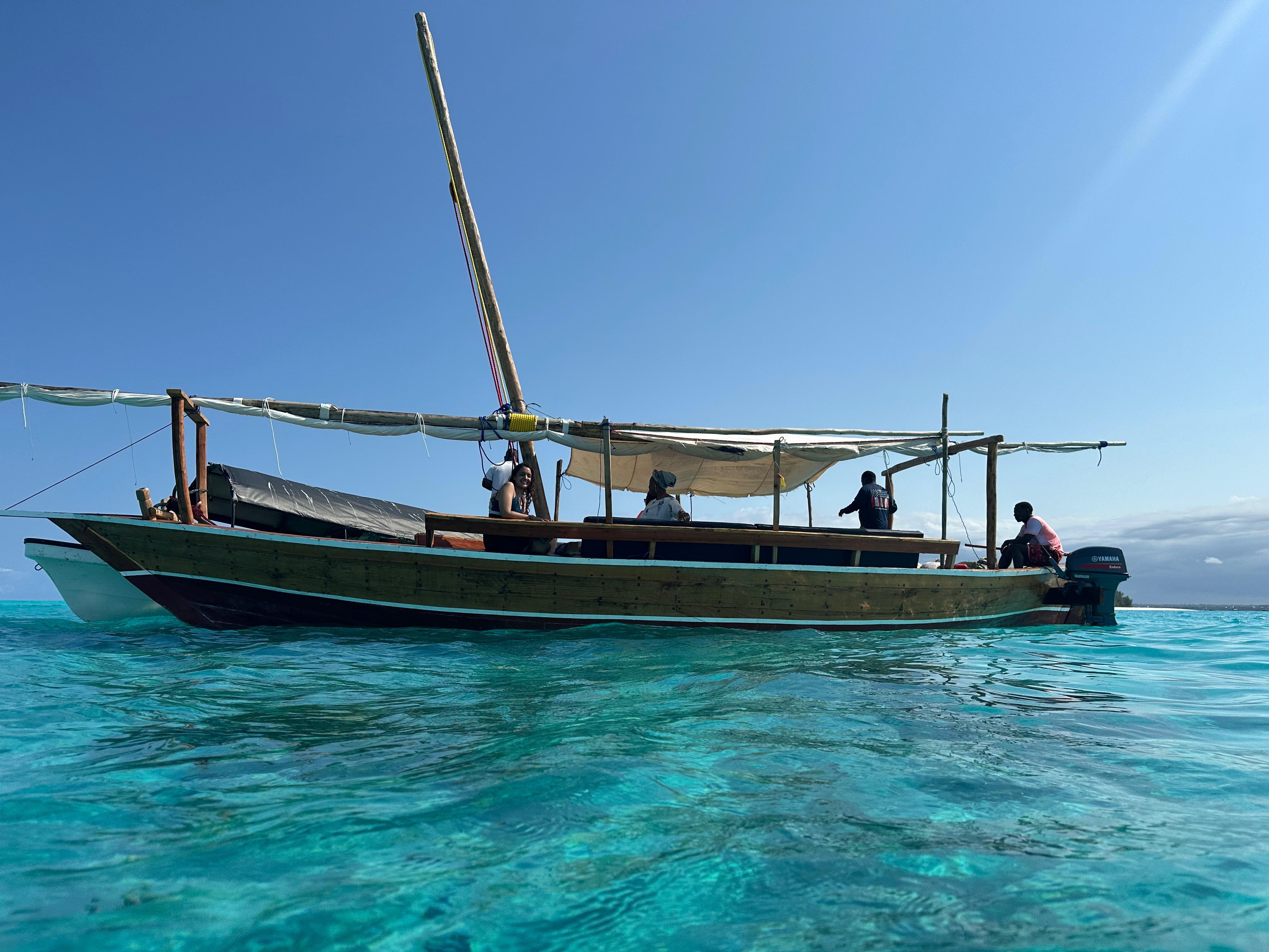 Mnemba Island Dolphin & Snorkel Boat Trip from Matemwe