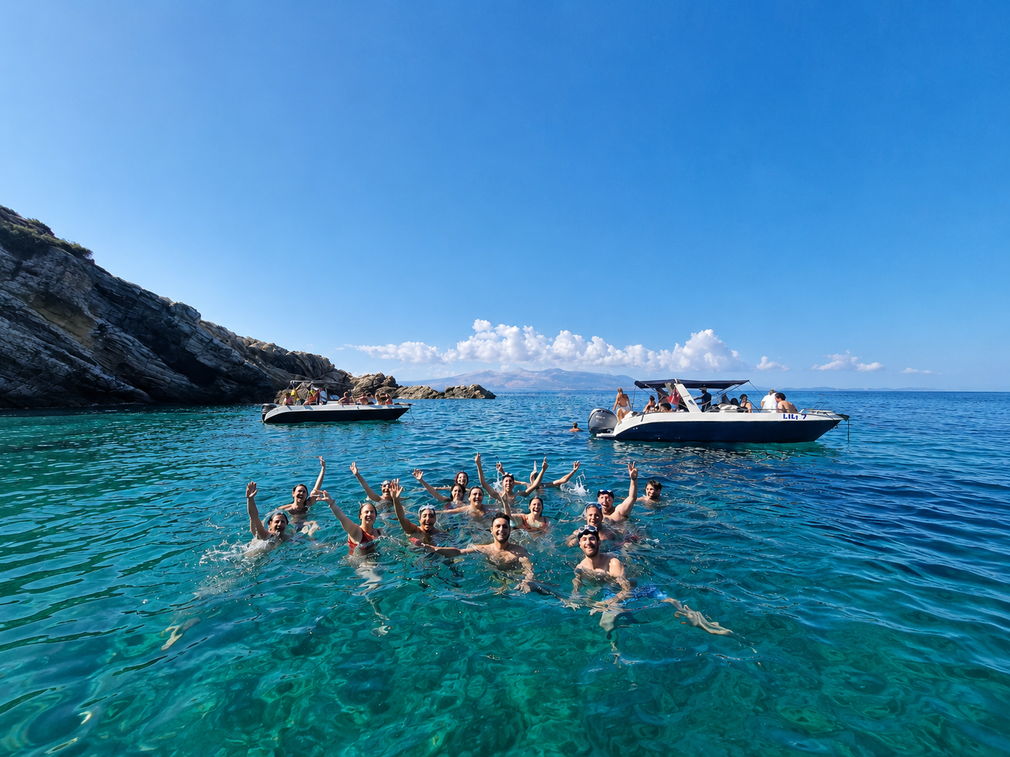 Sarandë Hidden Caves, Kakome & Krorez Bay Boat Tour