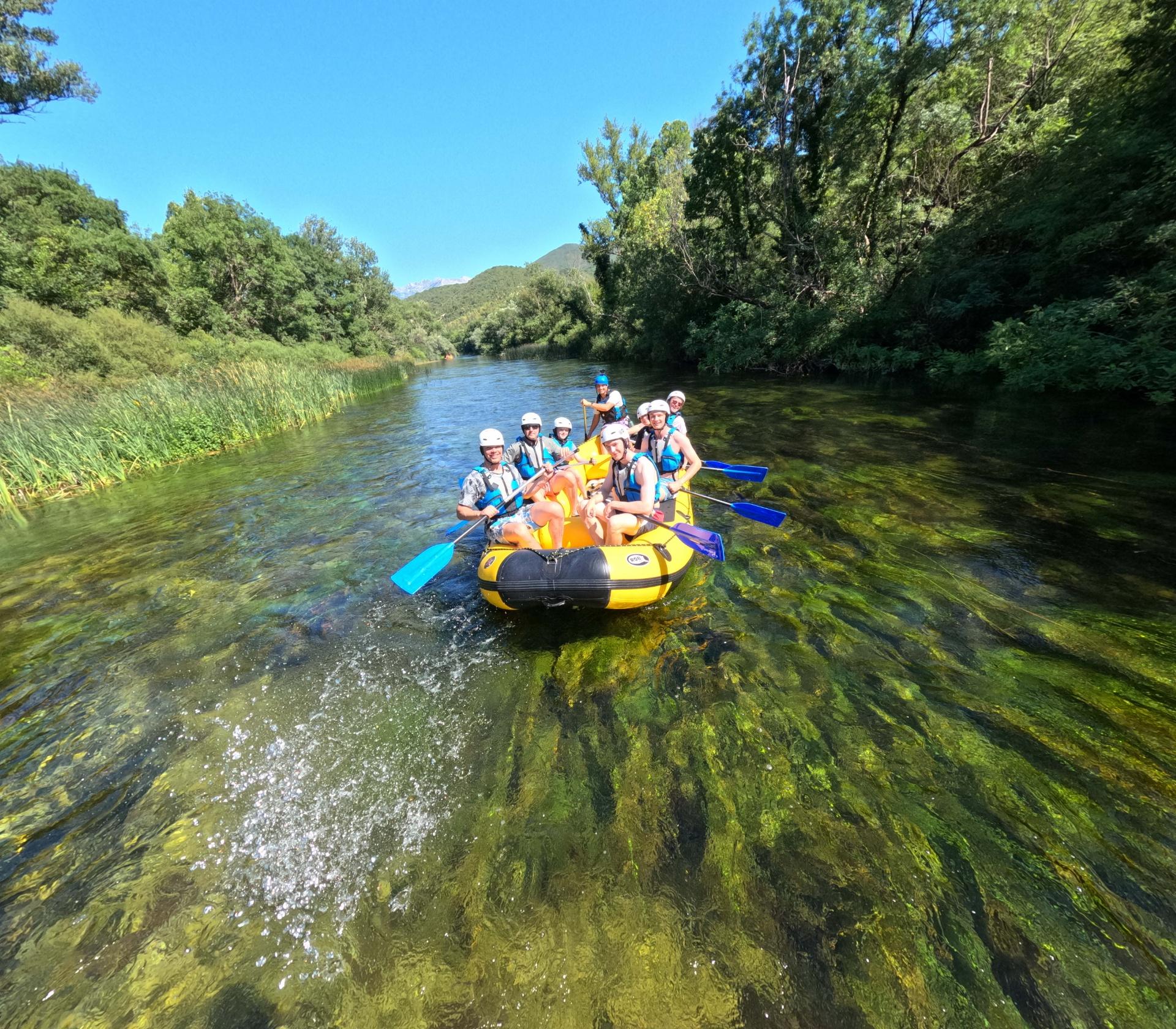 Cetina River Rafting & Cave Exploration from Split