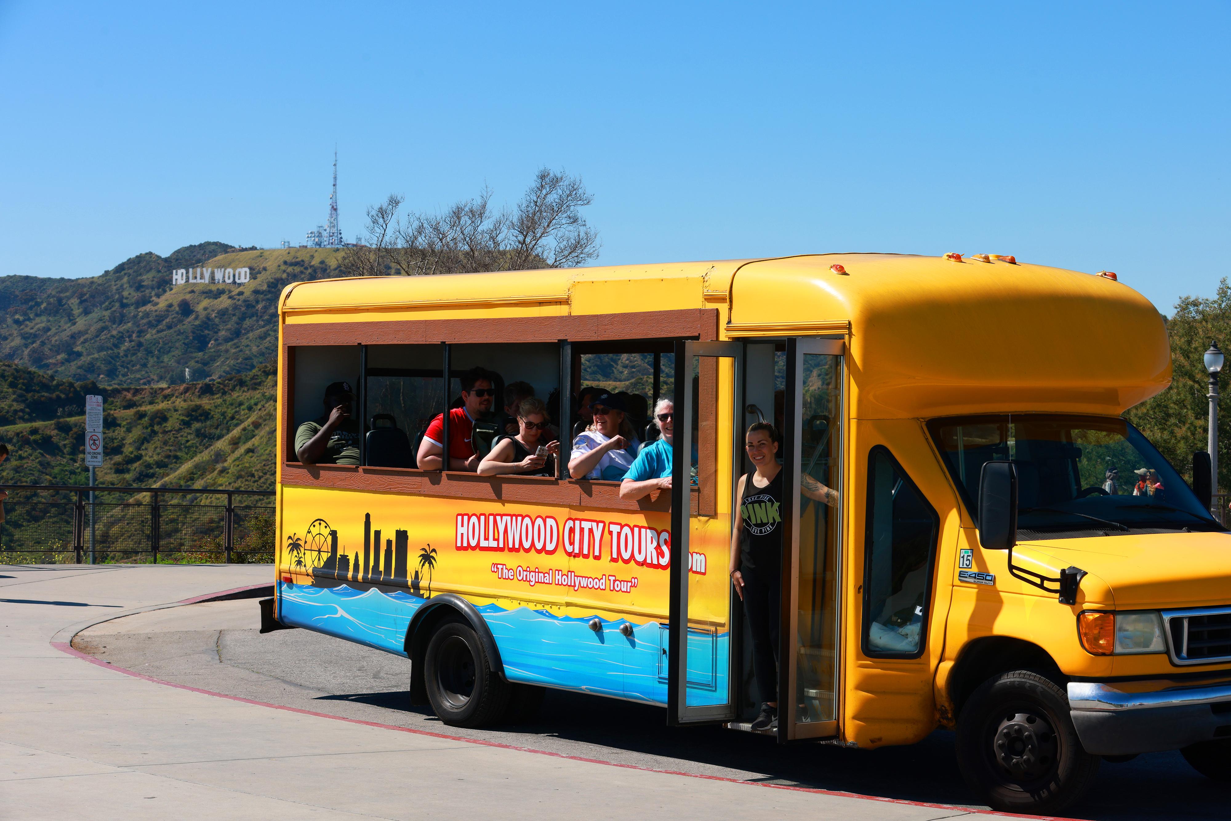 LA Grand Open-Air Bus Sightseeing Tour