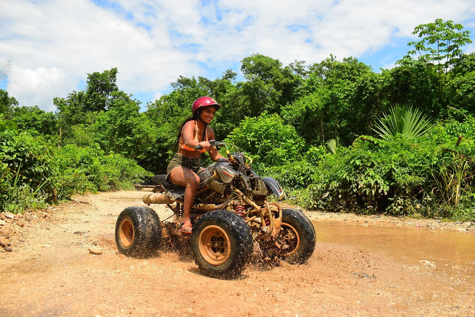 Cancun Jungle ATV, Zipline & Cenote Adventure