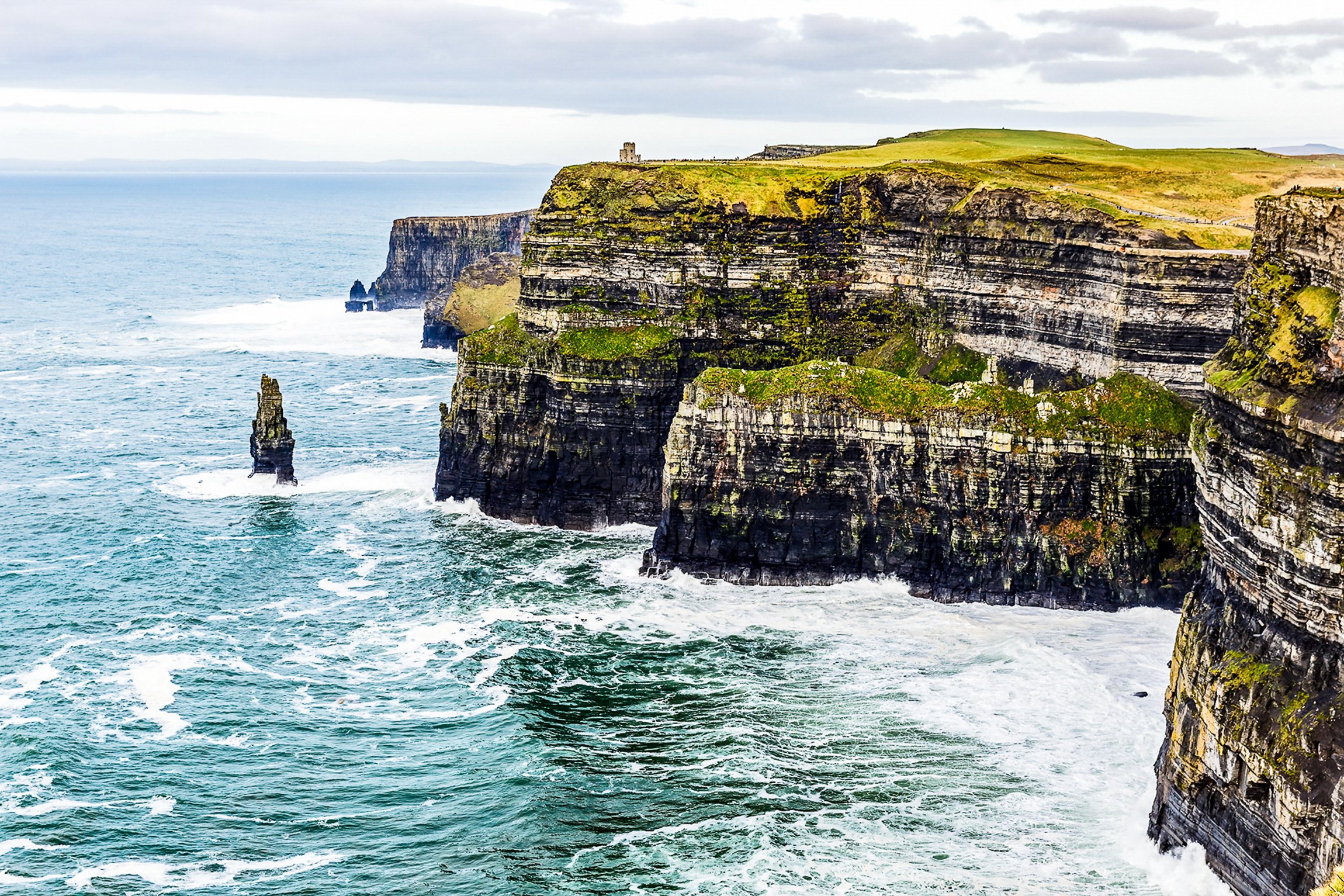 Cliffs of Moher, Burren & Galway City Tour from Dublin