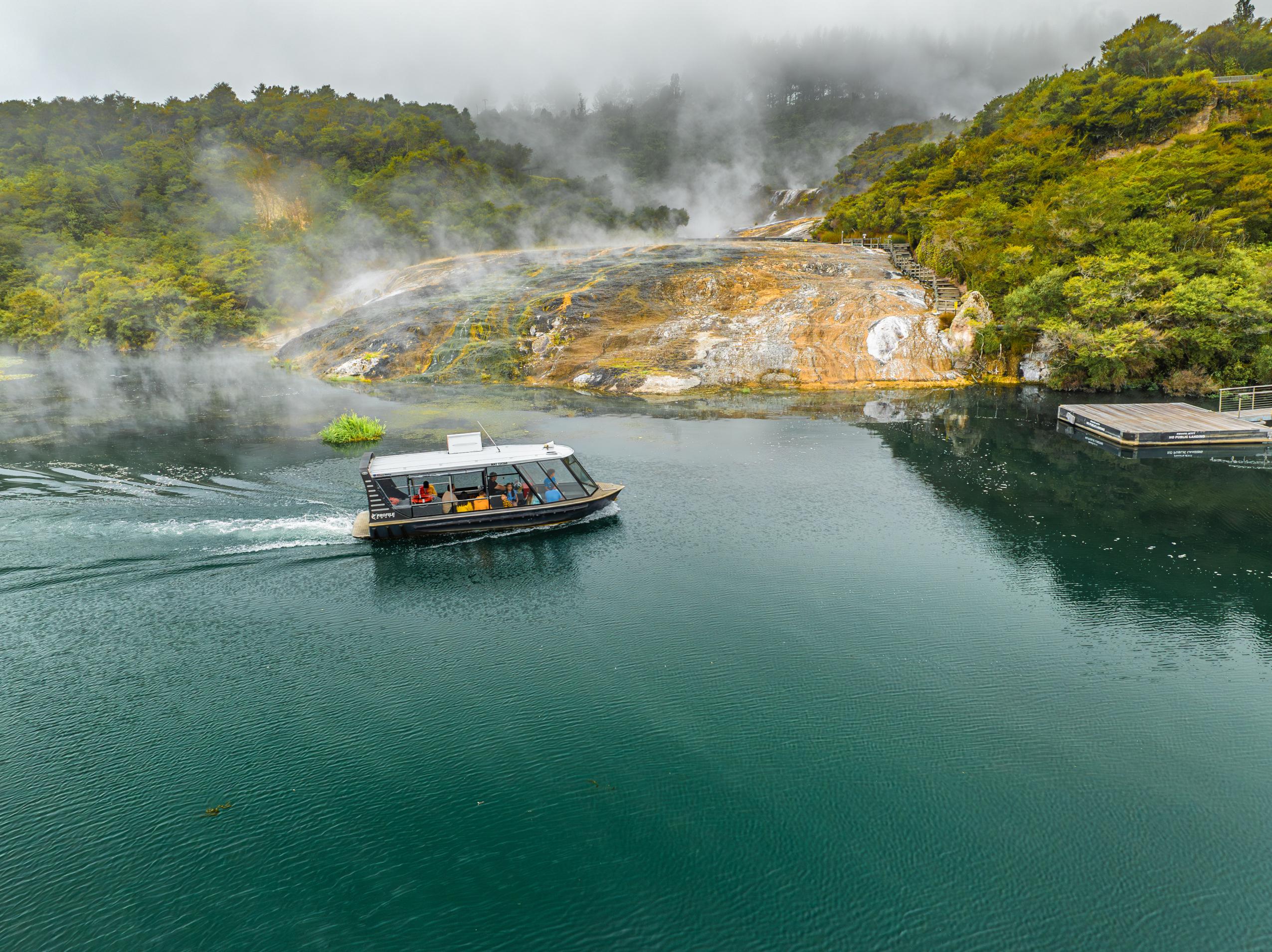 Orakei Korako Geothermal Park & Cave Entry Ticket