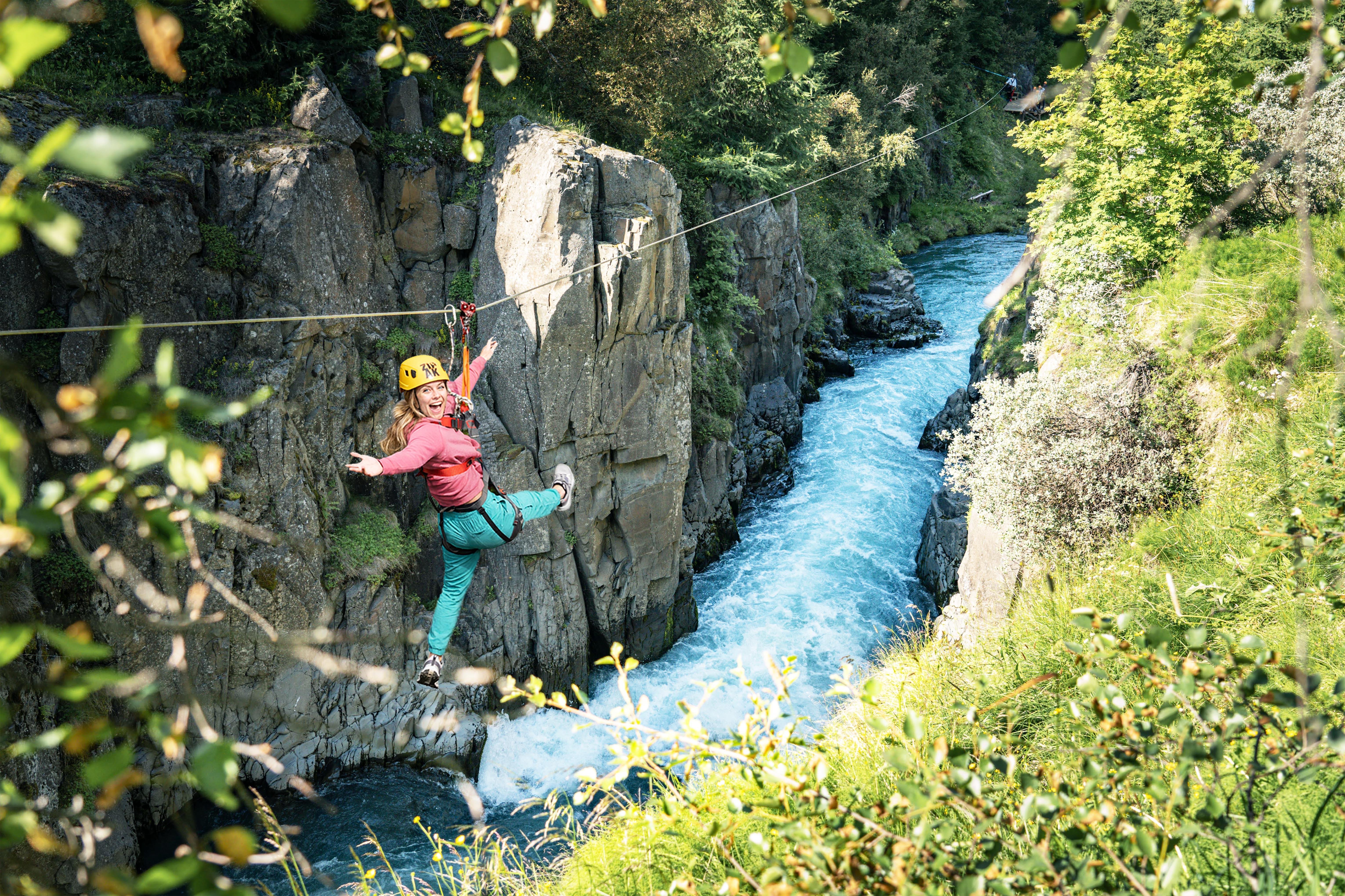 Glerárgil Canyon Guided Zipline Adventure