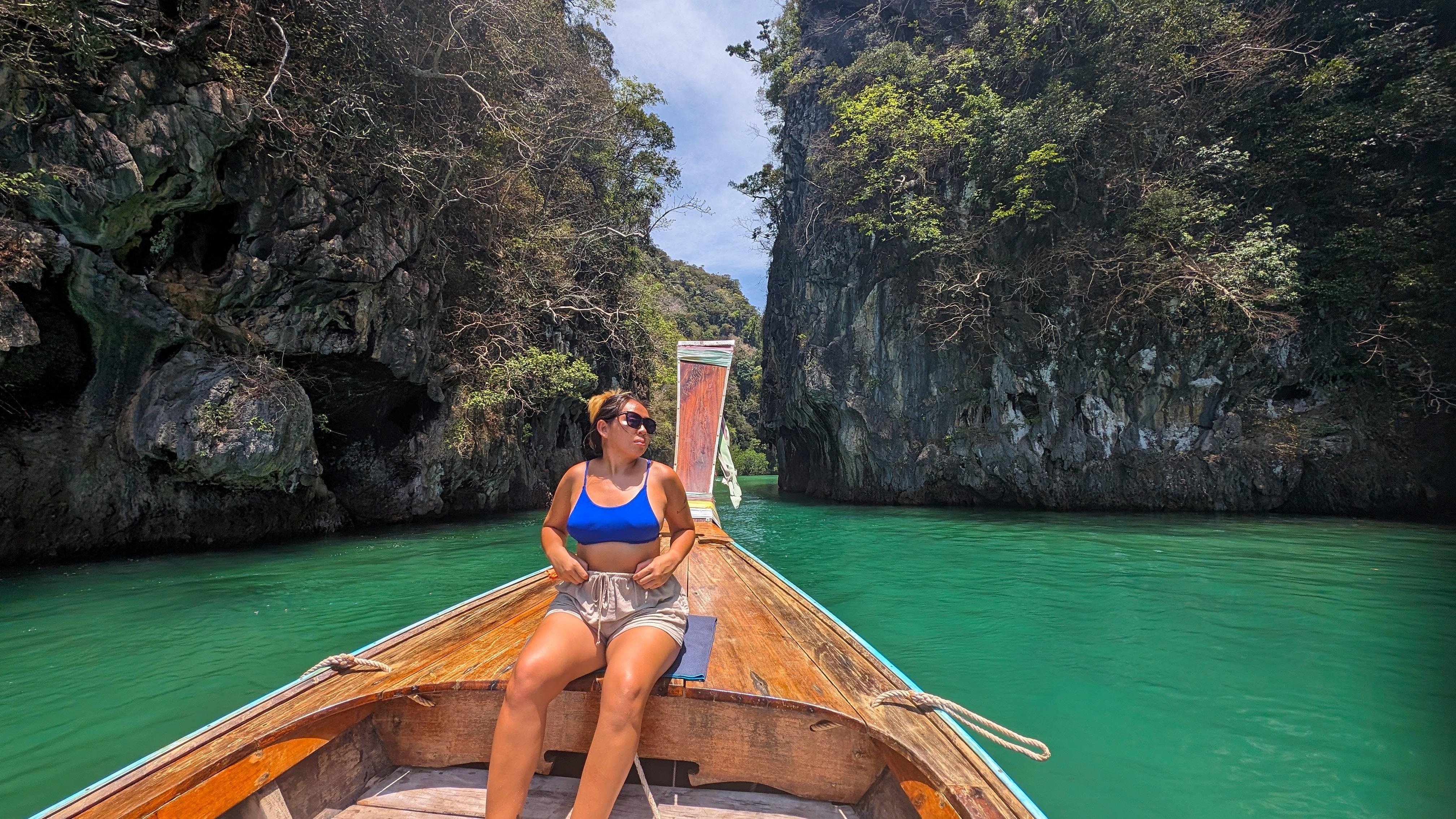 Phang Nga Bay Private Longtail Boat Island Hopping from Koh Yao