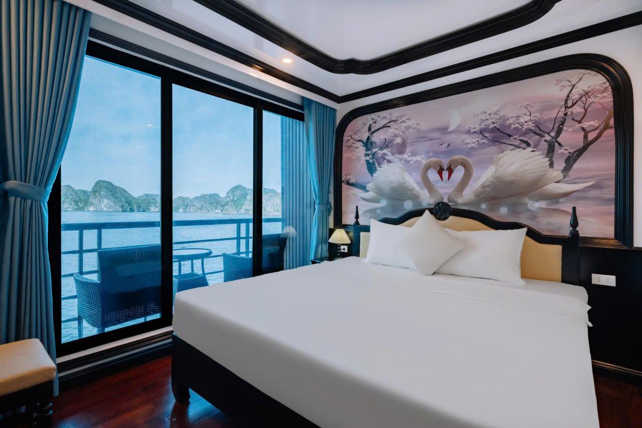 Lan Ha Bay 2-Day Cruise: Kayaking, Biking & Private Balcony