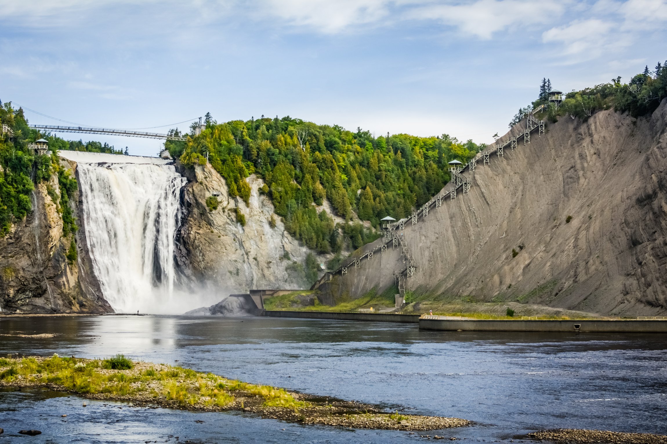 Montmorency Falls Admission & Cable Car Experience