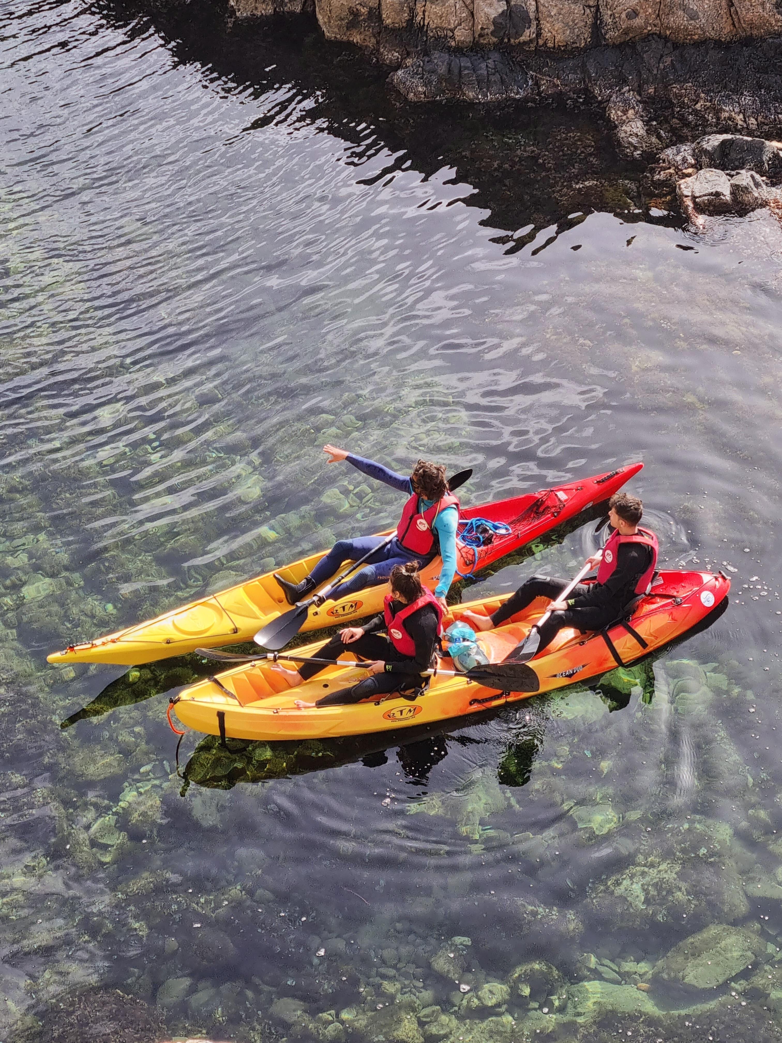 Kayak and Snorkel Adventure along Costa Brava