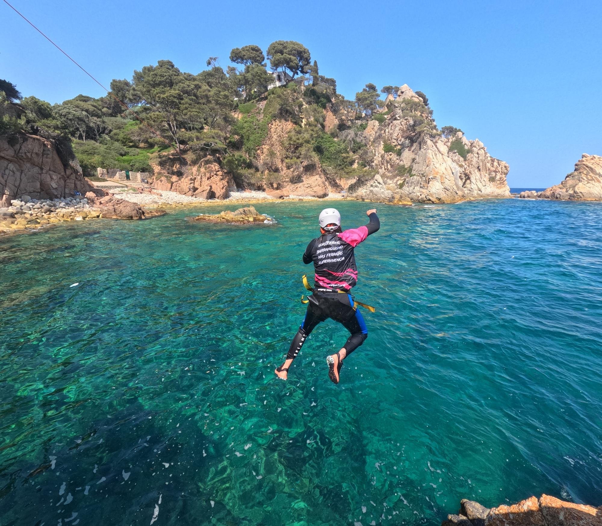 Costa Brava Coasteering Adventure with Zipline