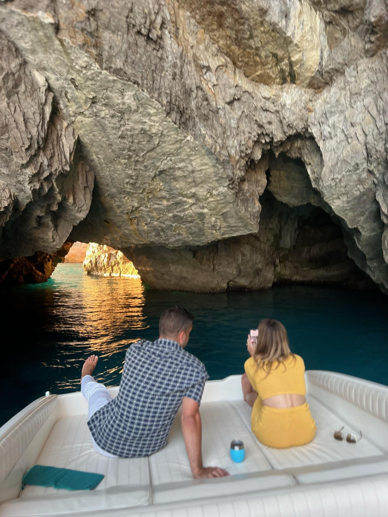 Capri Private Boat Tour: Faraglioni, Sea Caves & Swimming Stops