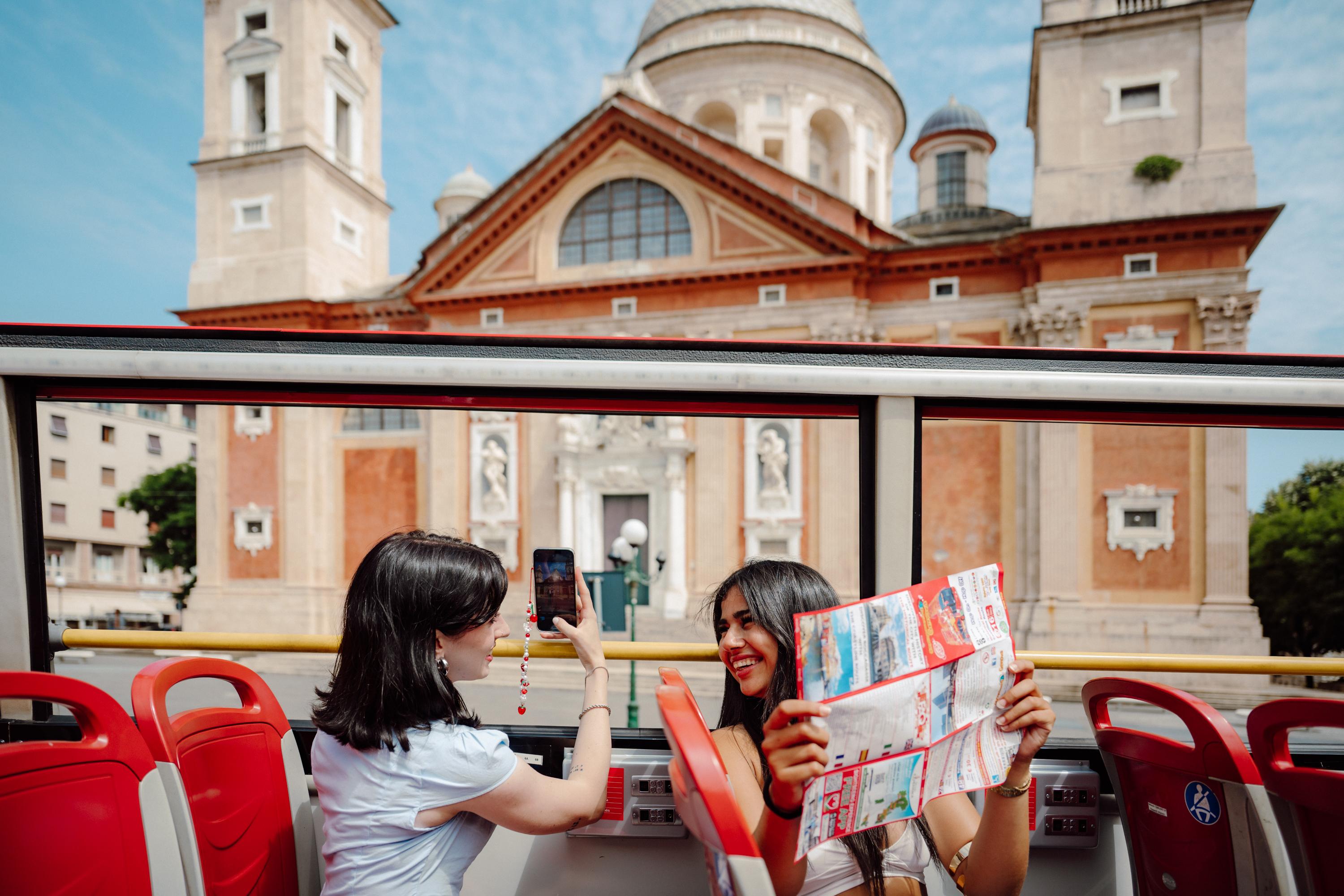 Genoa Hop-on Hop-off Panoramic Bus Tour
