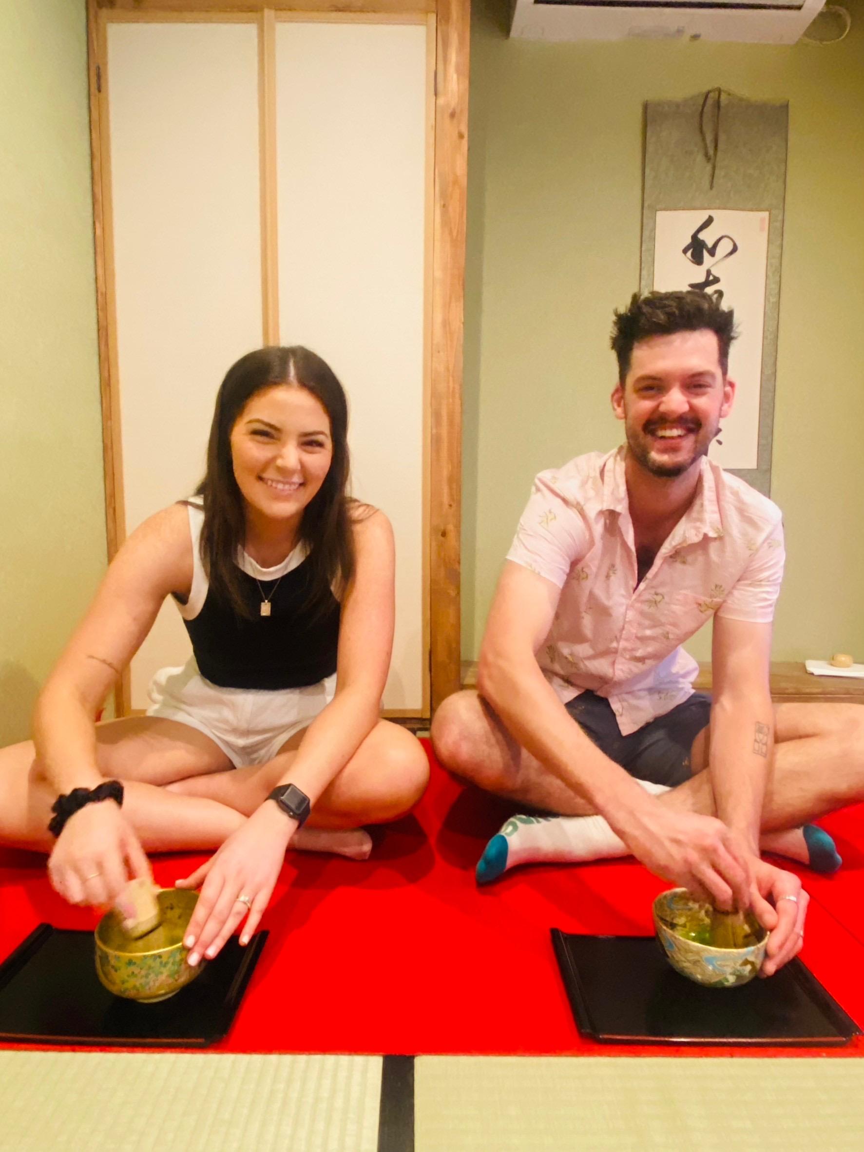 Traditional Matcha Tea Ceremony in Downtown Osaka