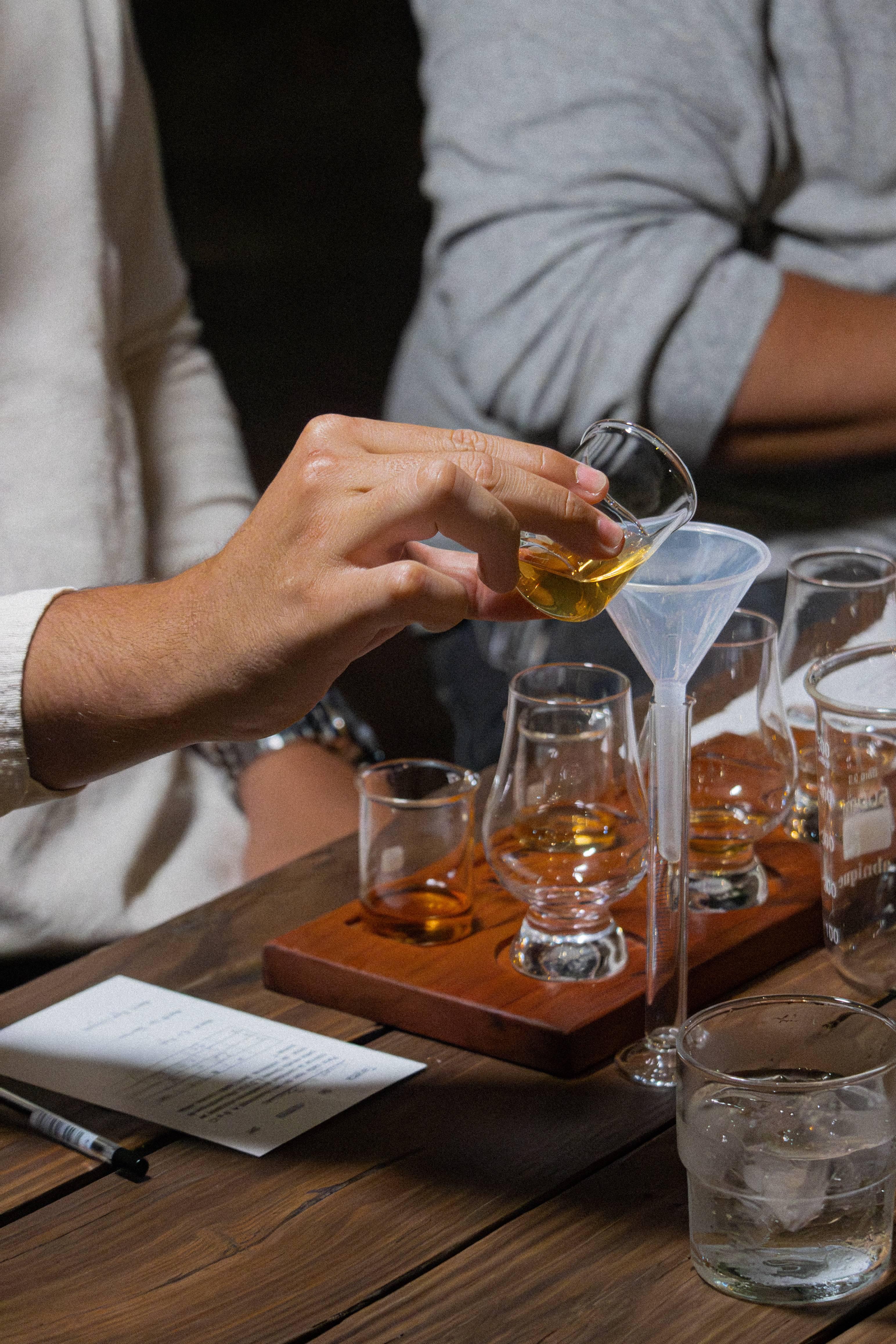 Rum Blending Workshop at Casa Barú