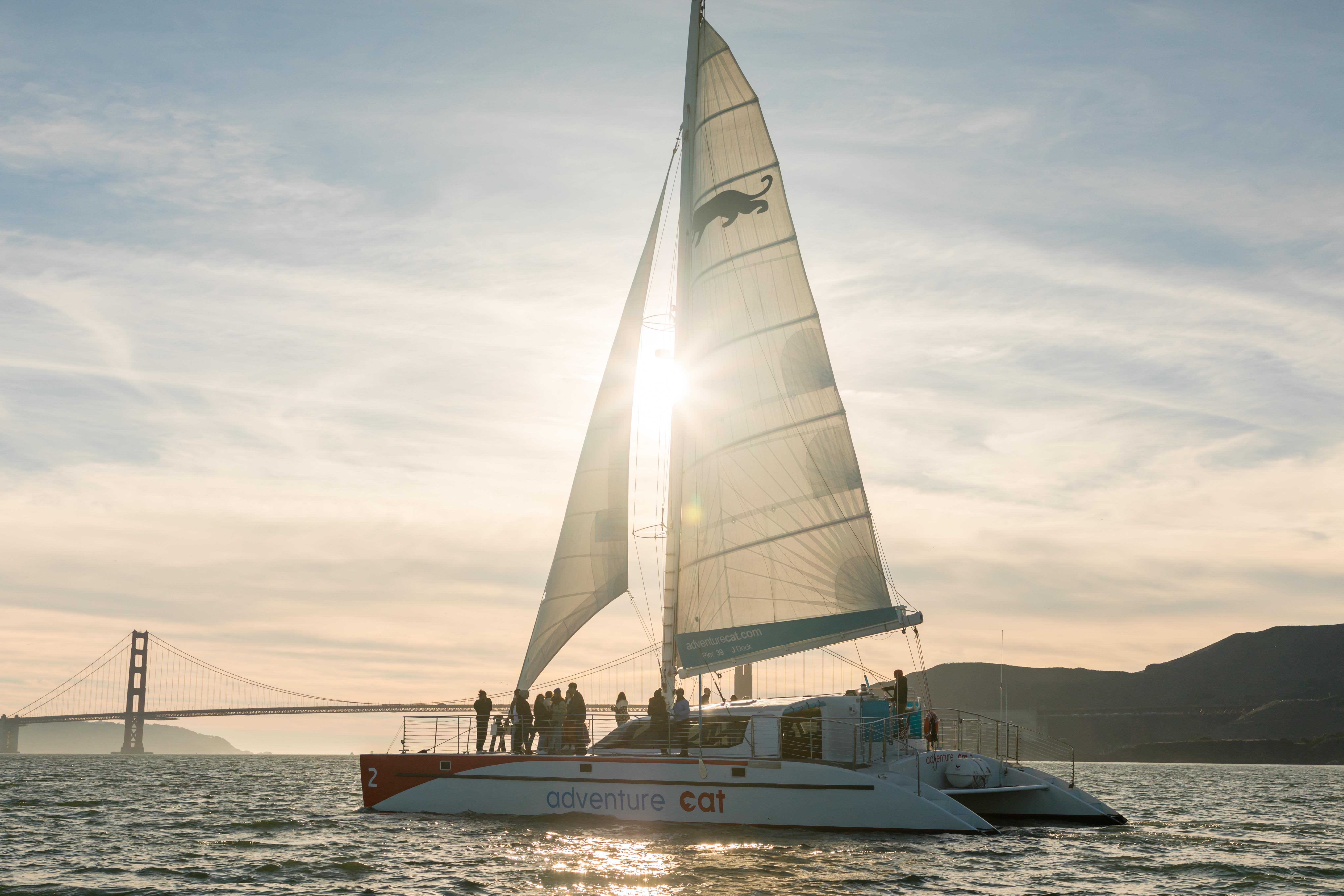 Golden Gate Bridge Catamaran Sailing Adventure