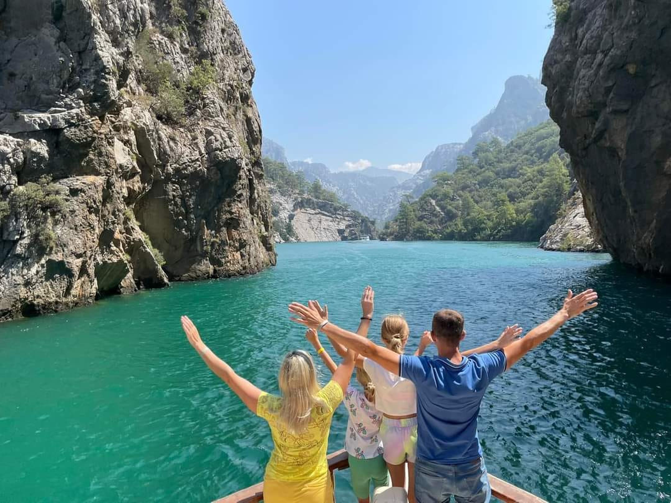 Green Canyon Boat Trip with Lunch from Alanya