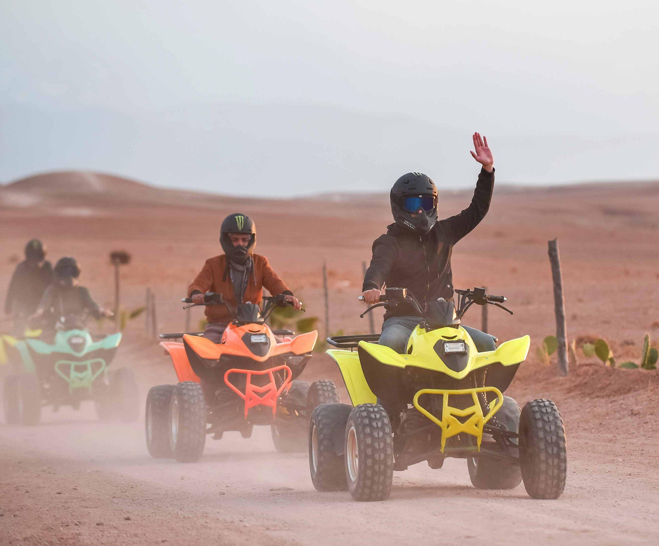 Agafay Desert Quad Bike Adventure & Berber Dinner